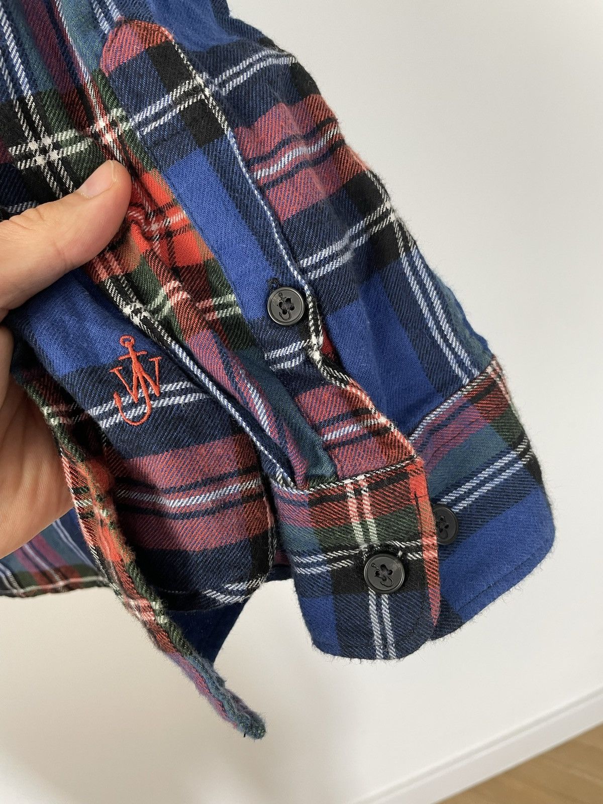 Uniqlo J.W. Anderson X Uniqlo Flannel Button Up Shirt Rare Designer Size US M / EU 48-50 / 2 - 4 Thumbnail