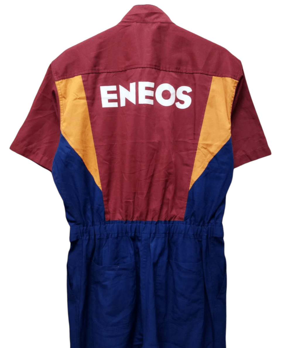 Japanese Brand Vintage Eneos Overalls - Size LL Size US 34 / EU 50 - 2 Thumbnail