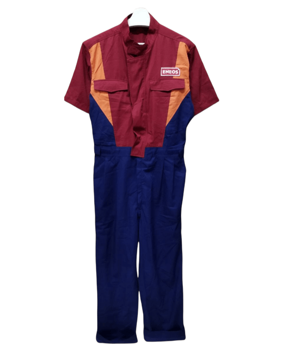 Japanese Brand Vintage Eneos Overalls - Size LL Size US 34 / EU 50 - 4 Thumbnail