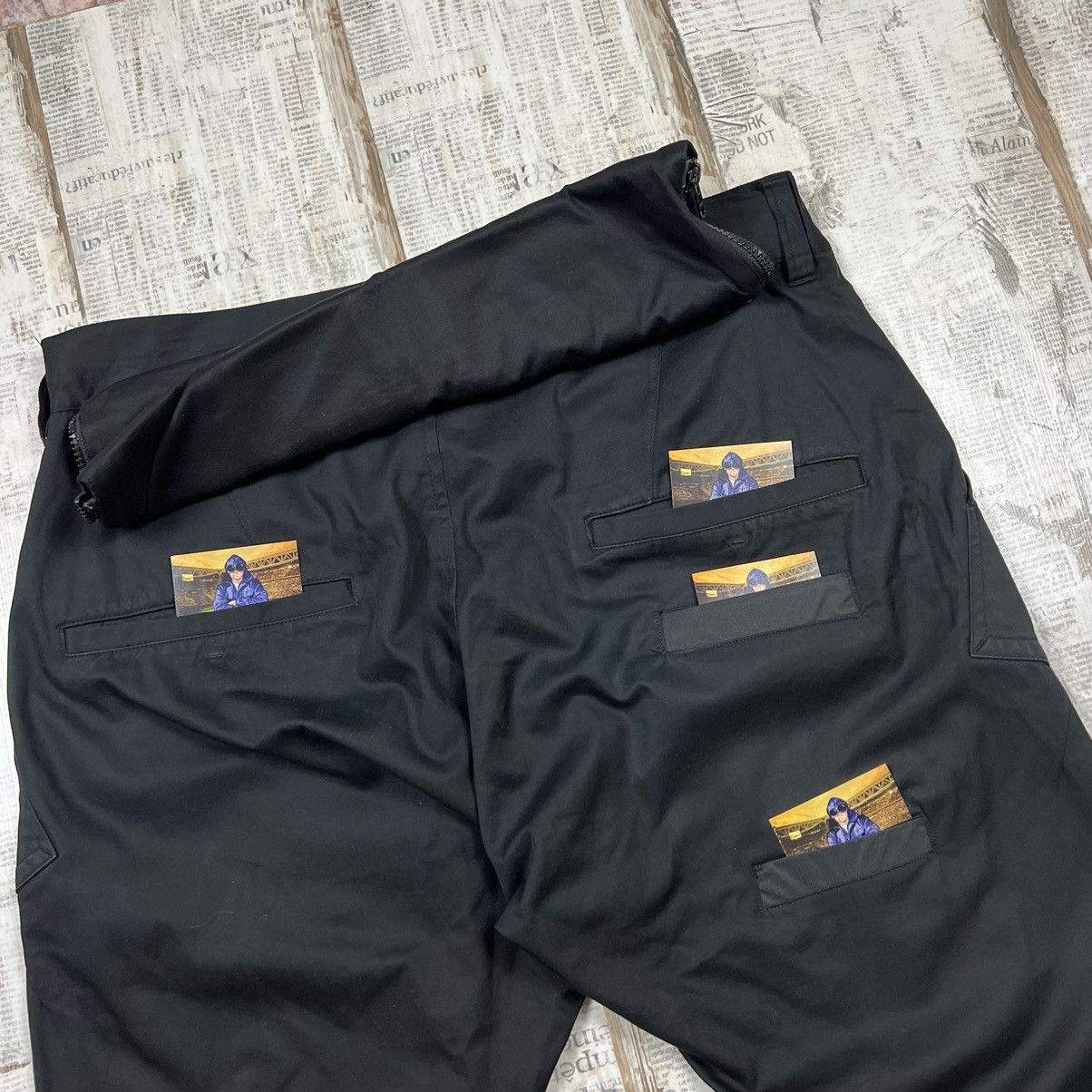 Y-3 × Yohji Yamamoto Y-3 multipocket pants Size US 33 - 4 Thumbnail