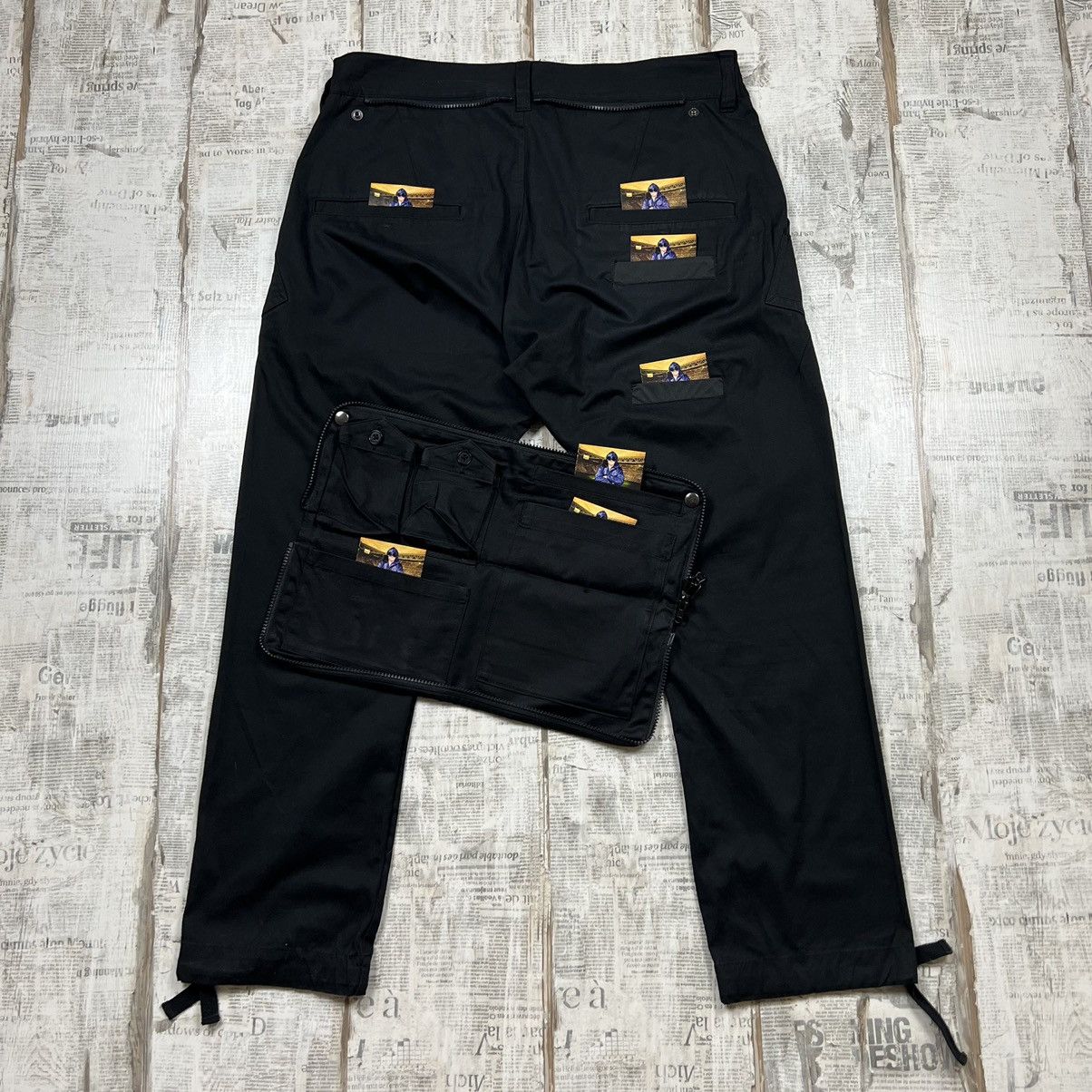 Y-3 × Yohji Yamamoto Y-3 multipocket pants Size US 33 - 7 Thumbnail