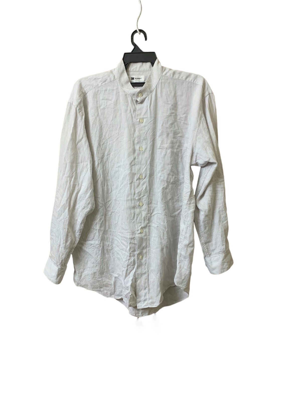 im product issey miyake collarless shirt