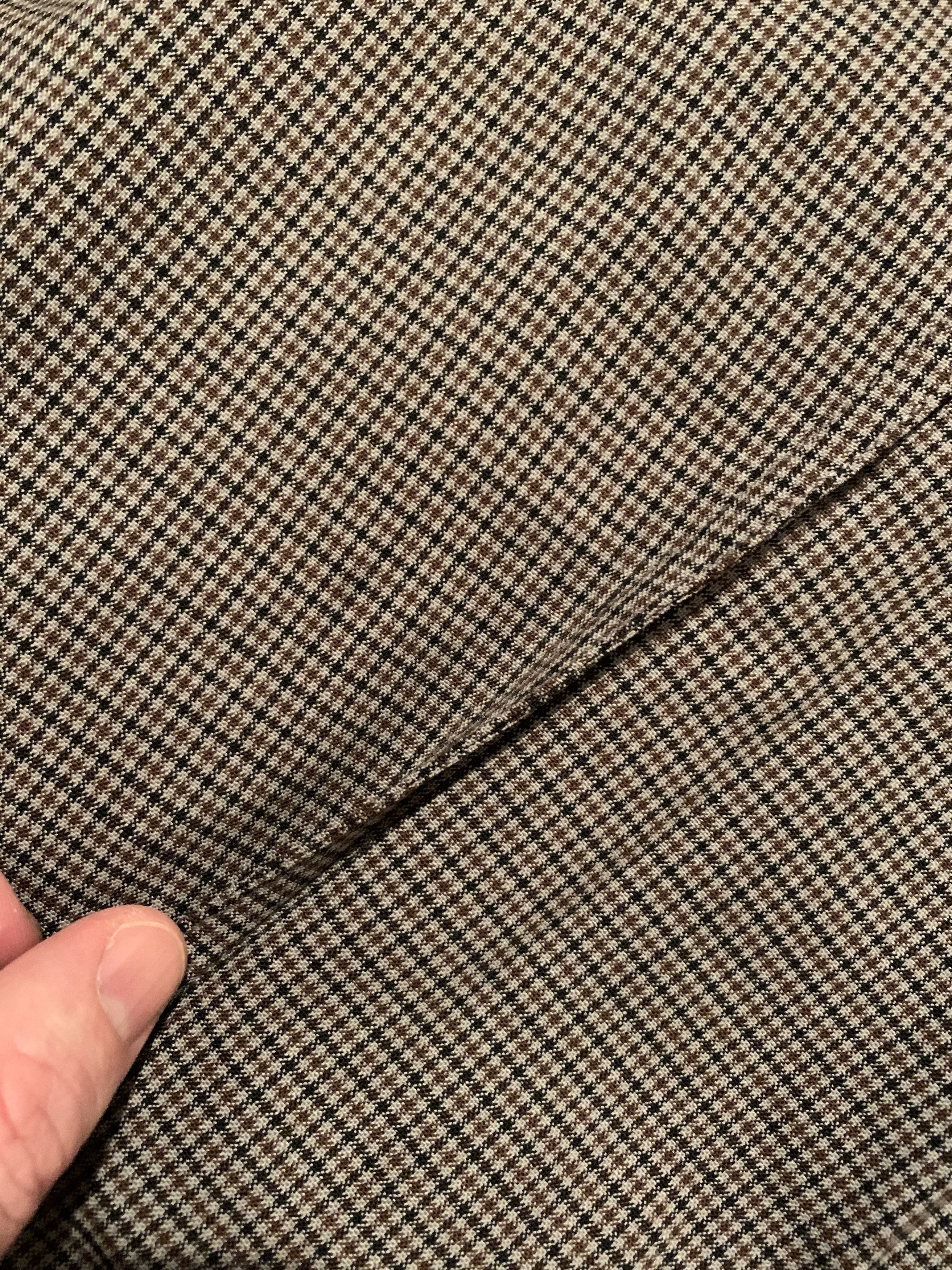 Lanvin NWT €515 checked, pleated trousers, IT50, Italy Size 40R - 10 Thumbnail