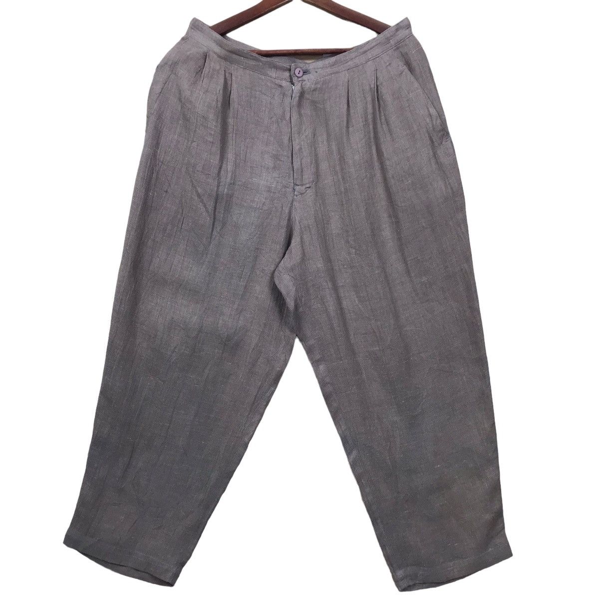 Issey Miyake × Vintage Vintage Plantation Women Pants Size 32" / US 10 / IT 46 - 1 Thumbnail