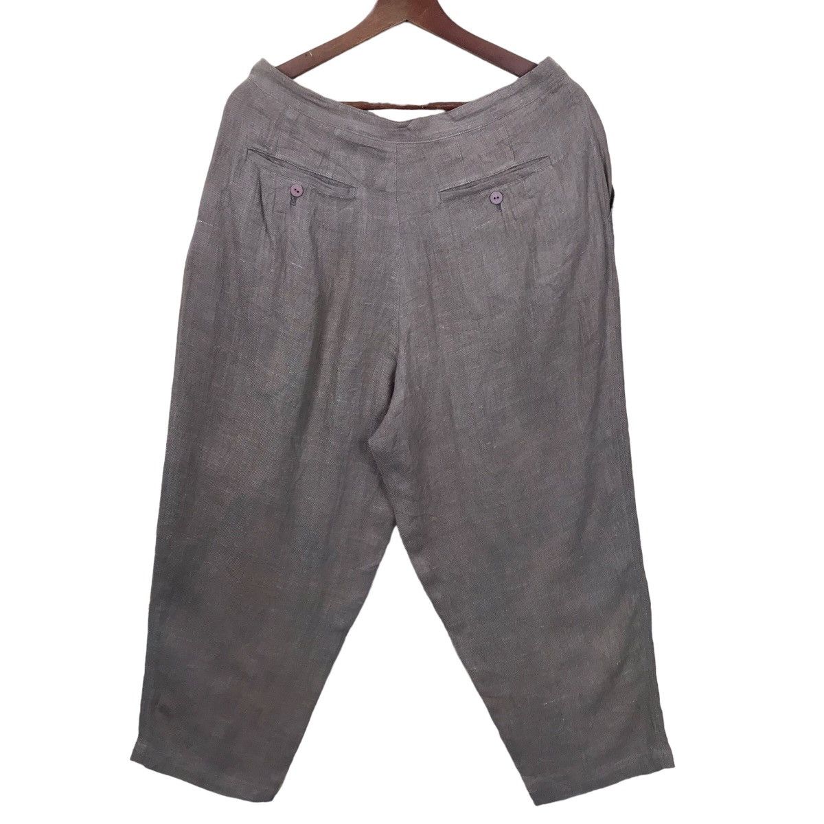 Issey Miyake × Vintage Vintage Plantation Women Pants Size 32" / US 10 / IT 46 - 7 Thumbnail