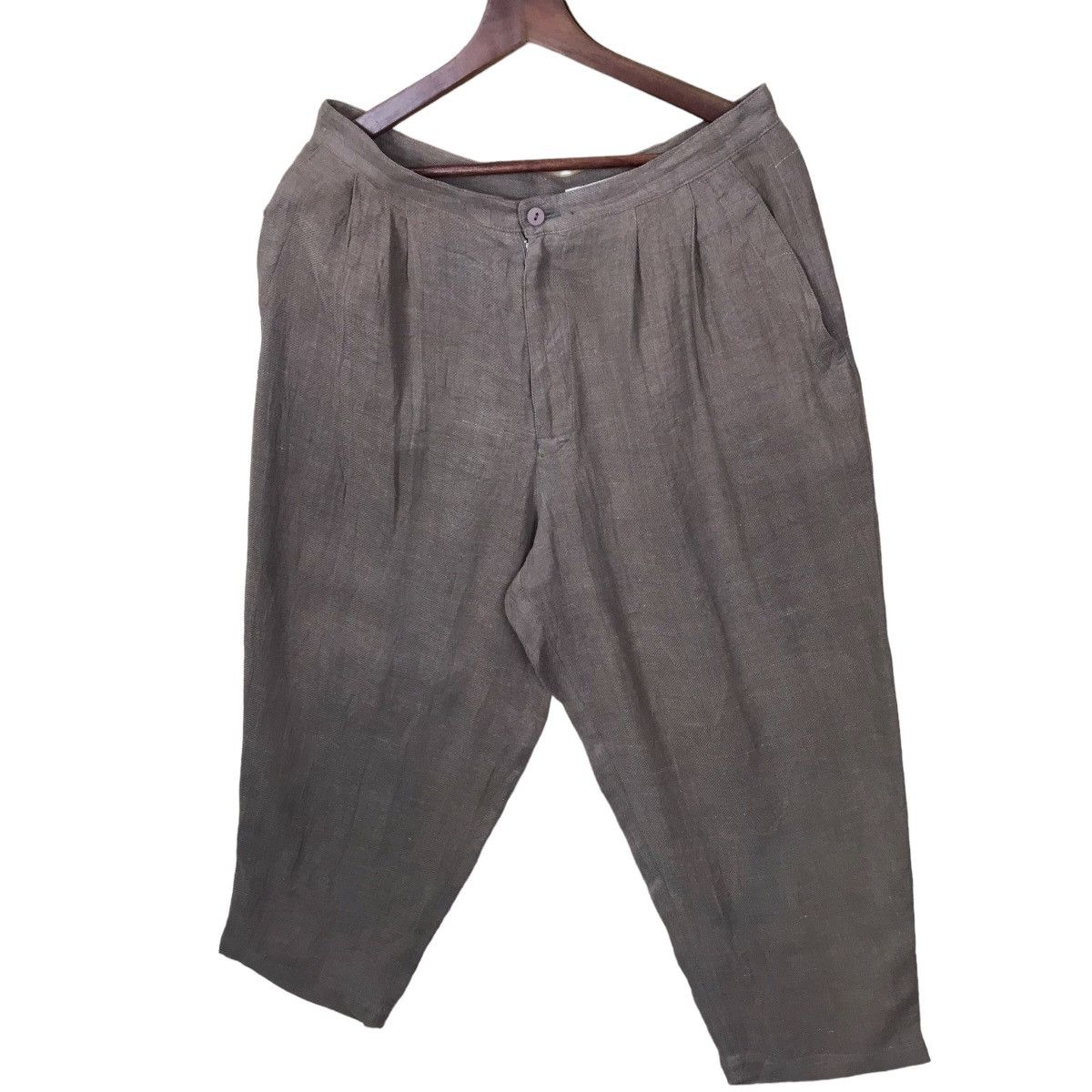 Issey Miyake × Vintage Vintage Plantation Women Pants Size 32" / US 10 / IT 46 - 3 Thumbnail