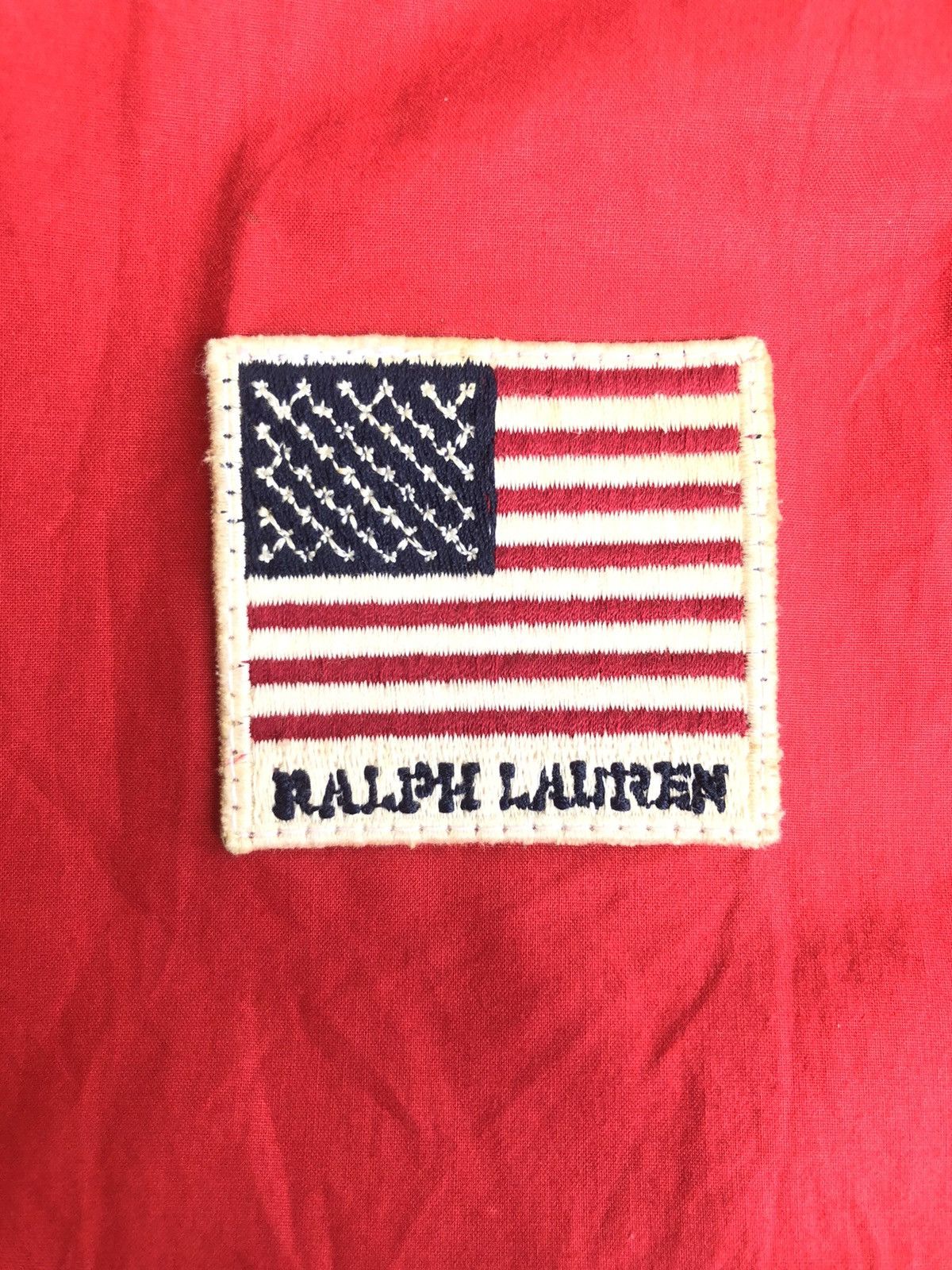 Polo Ralph Lauren 1990s Ralph Lauren Tri-Color 🇺🇸 Crest Logo Fishtail Parka Size US L / EU 52-54 / 3 - 6 Thumbnail