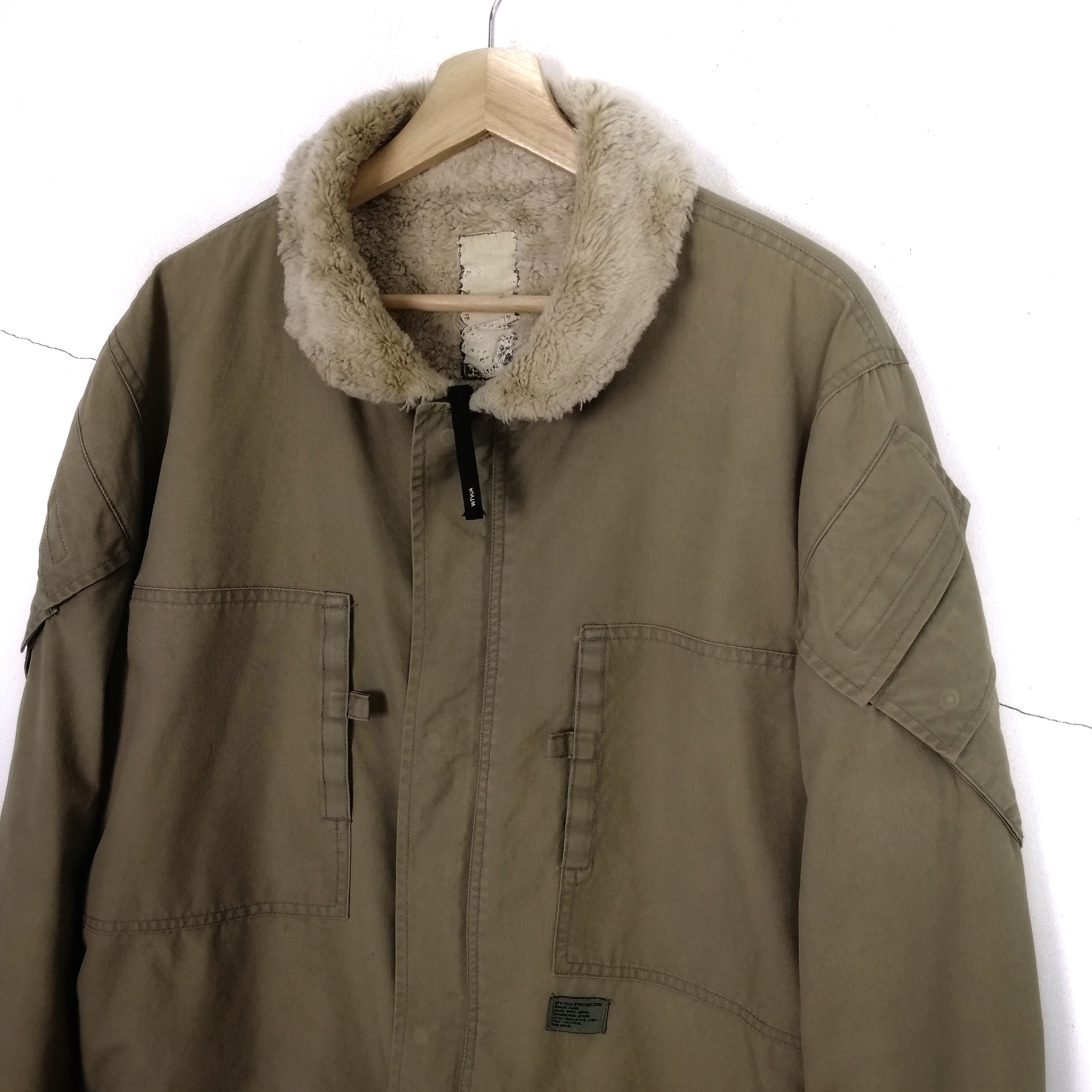 Neighborhood × Wtaps 🔥Wtaps Army Sherpa Jacket by Neighborhood Size US M / EU 48-50 / 2 - 4 Thumbnail
