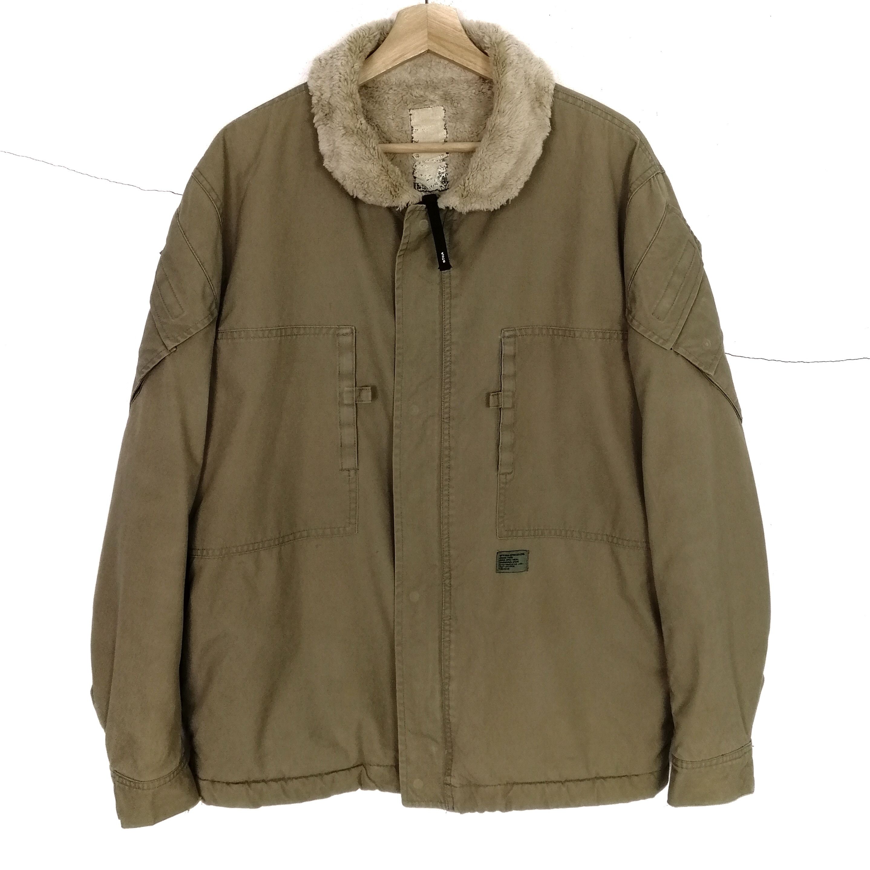 Wtaps 🔥Wtaps Army Sherpa Jacket by Neighborhood | Grailed