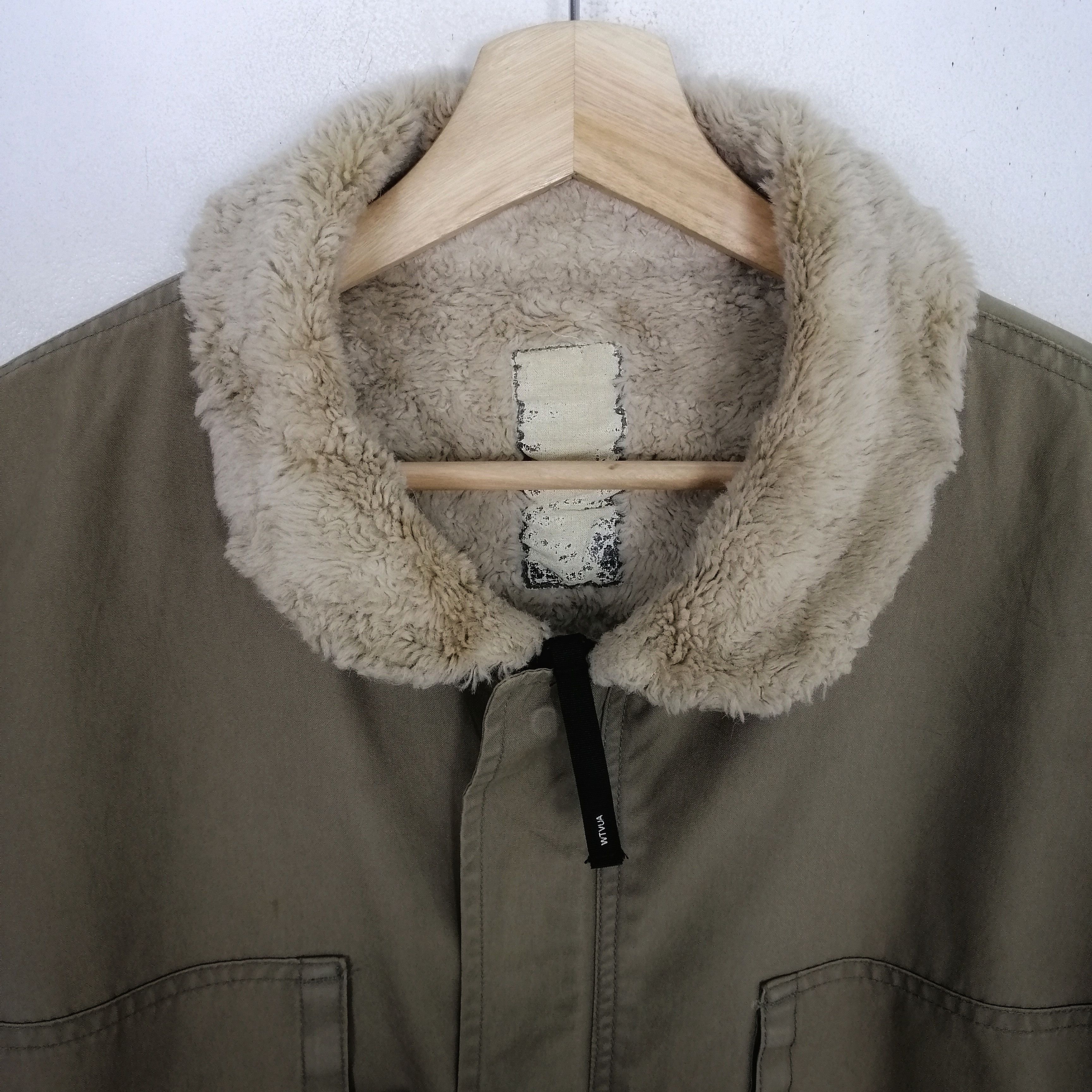 Neighborhood × Wtaps 🔥Wtaps Army Sherpa Jacket by Neighborhood Size US M / EU 48-50 / 2 - 5 Thumbnail