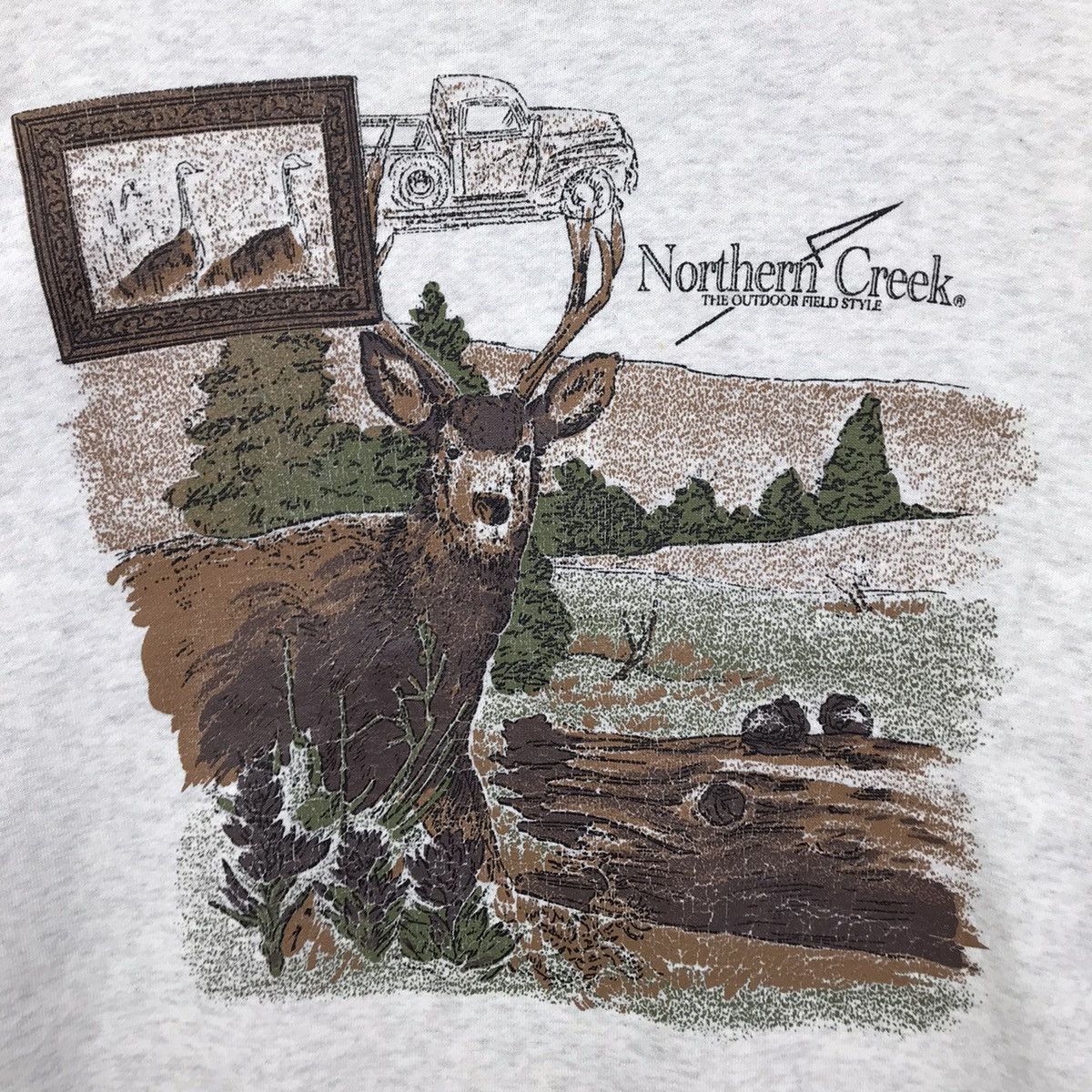 Asics × Vintage Vintage Northern Creek Outdoor Field Style Sweatshirt Size US M / EU 48-50 / 2 - 3 Thumbnail