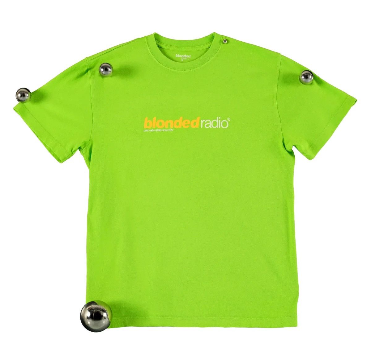 Frank Ocean Medium New Classic Logo Tee Bolt Yellow Blonded Radio LSD Size US M / EU 48-50 / 2 - 6 Thumbnail