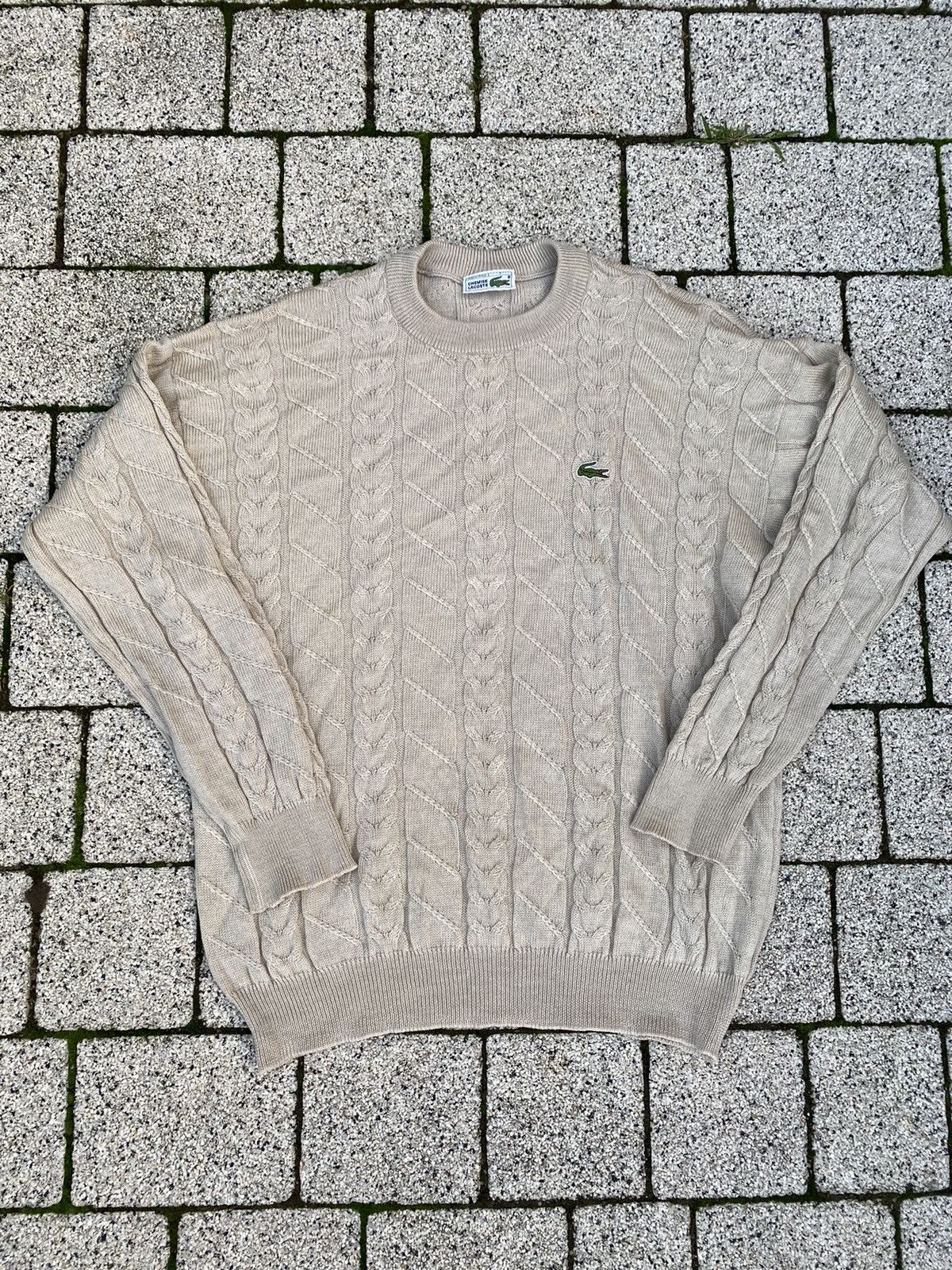 Lacoste Lacoste chemise vintage braid sweater Size US XXL / EU 58 / 5 - 1 Thumbnail