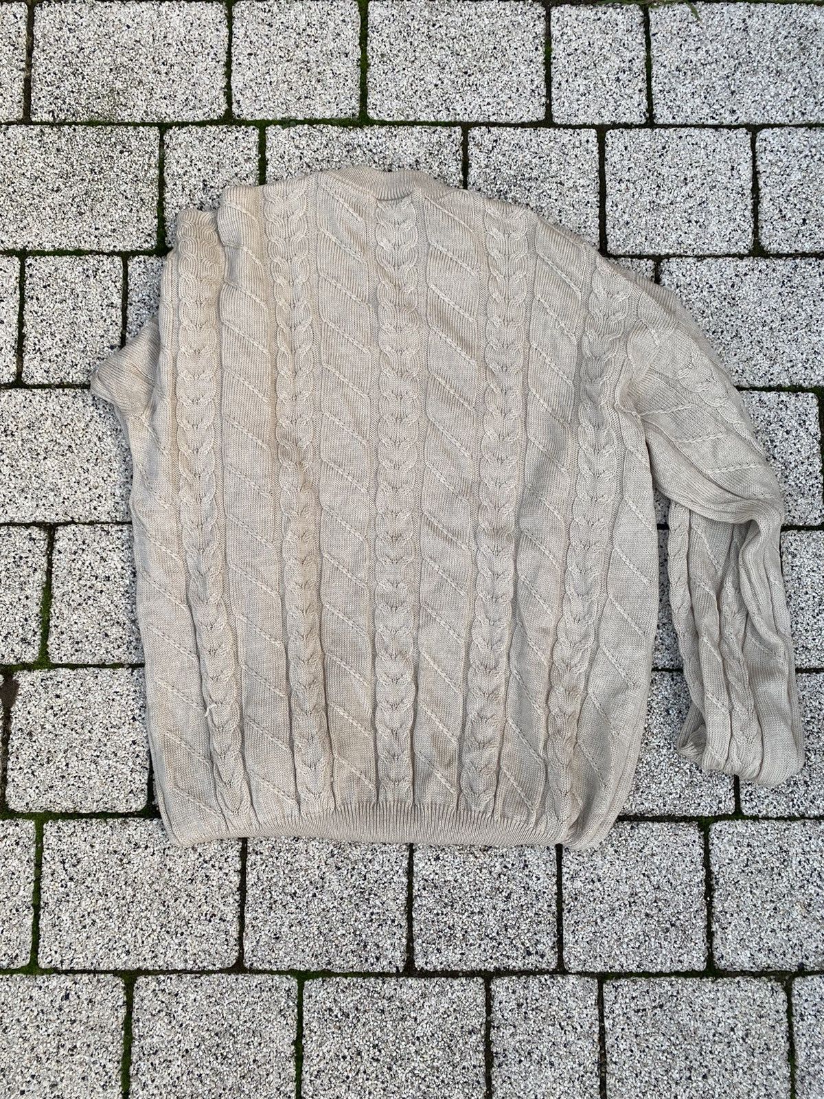 Lacoste Lacoste chemise vintage braid sweater Size US XXL / EU 58 / 5 - 2 Thumbnail
