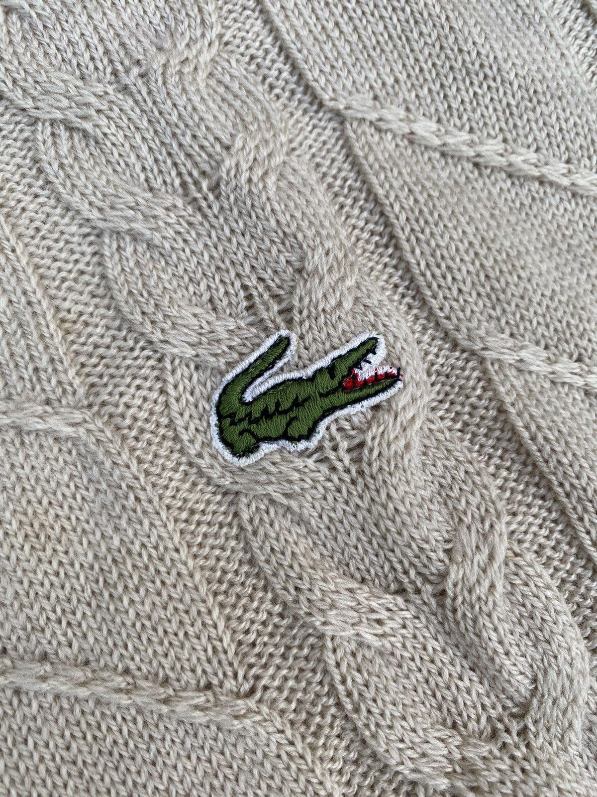 Lacoste Lacoste chemise vintage braid sweater Size US XXL / EU 58 / 5 - 3 Thumbnail