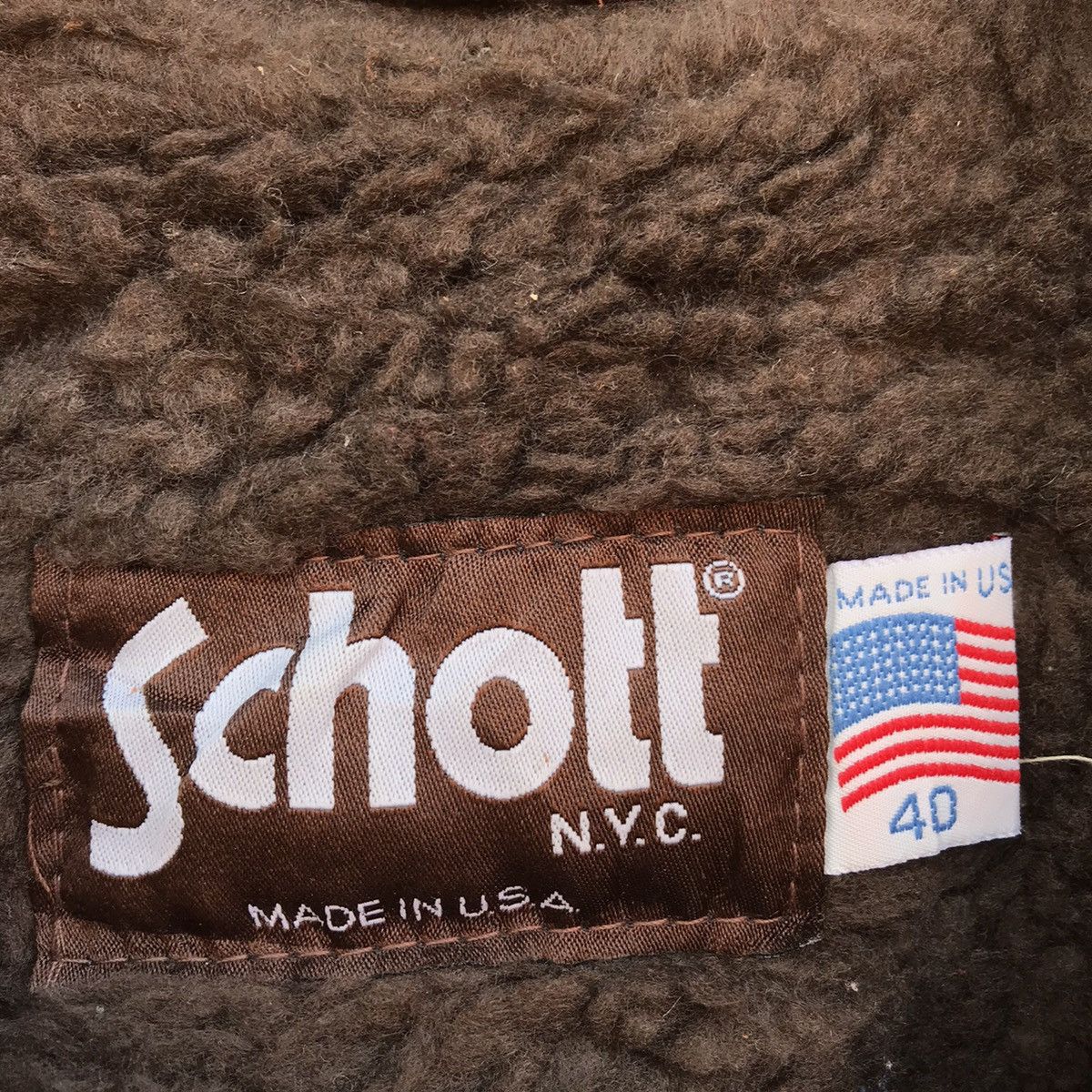 Schott Vintage Schott N.Y.C Suede Leather Jacket Size US L / EU 52-54 / 3 - 5 Thumbnail