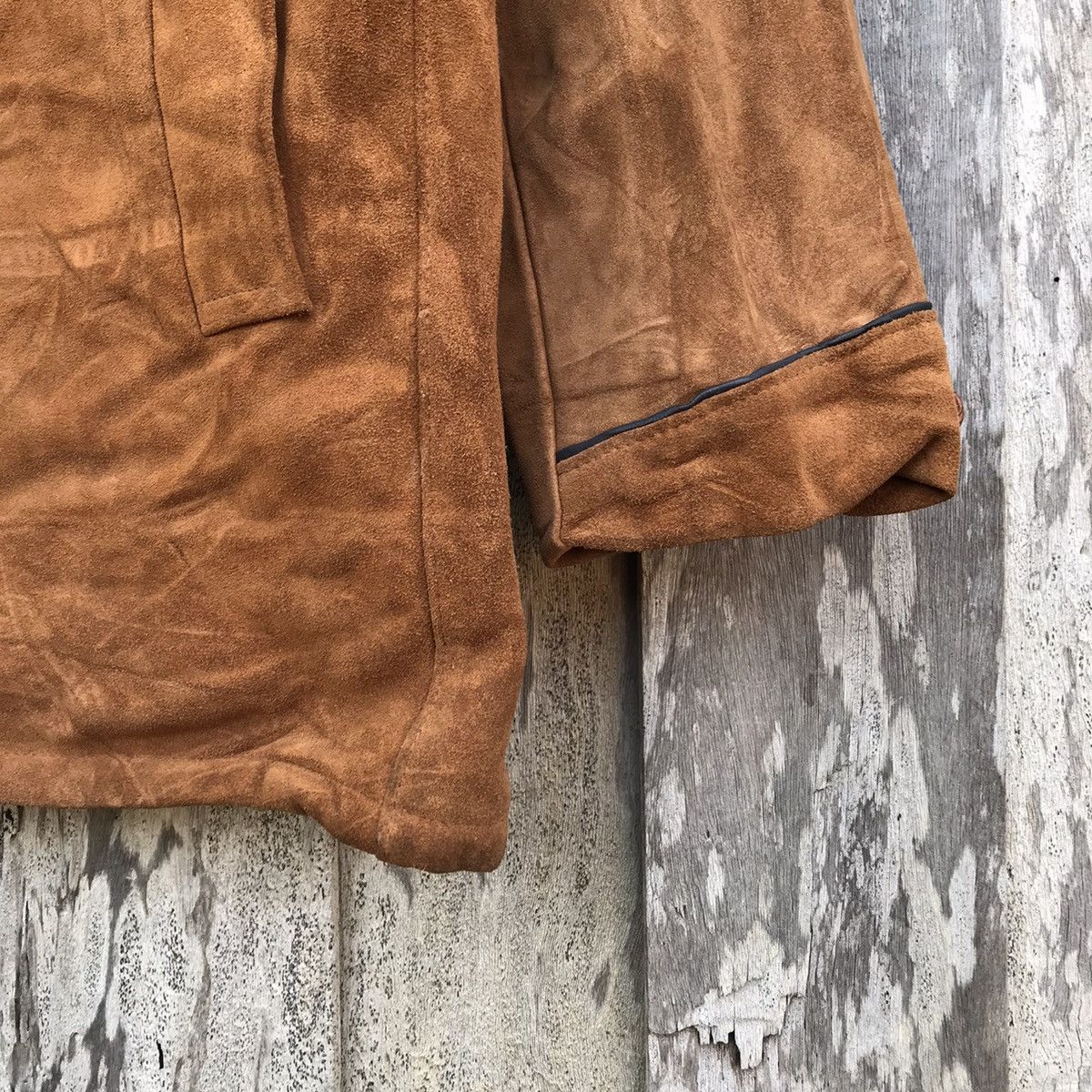 Schott Vintage Schott N.Y.C Suede Leather Jacket Size US L / EU 52-54 / 3 - 4 Thumbnail