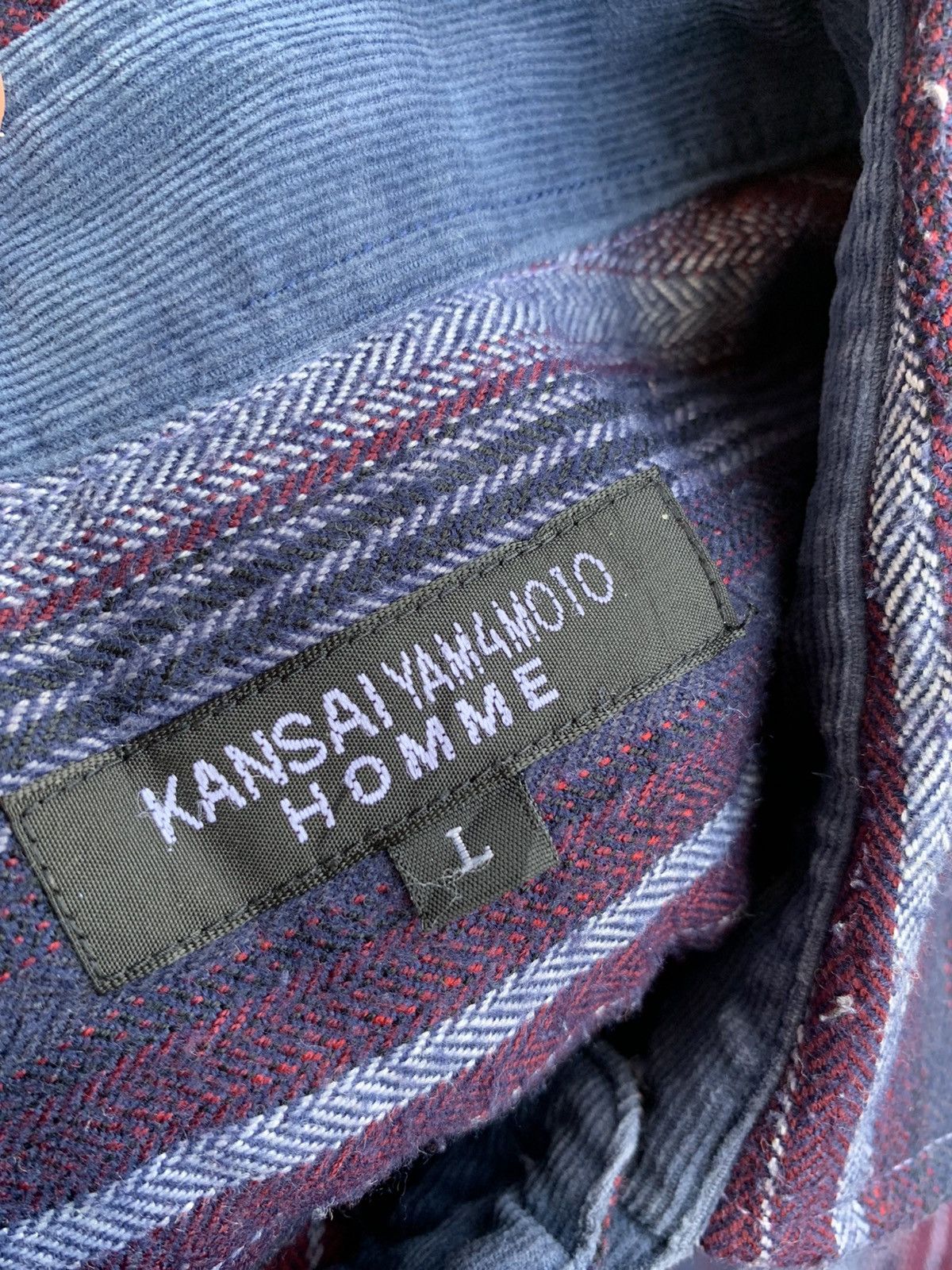 Kansai Yamamoto JapaneseDesigner Kansai Yamamoto Striped Button Shirt Size US L / EU 52-54 / 3 - 5 Thumbnail