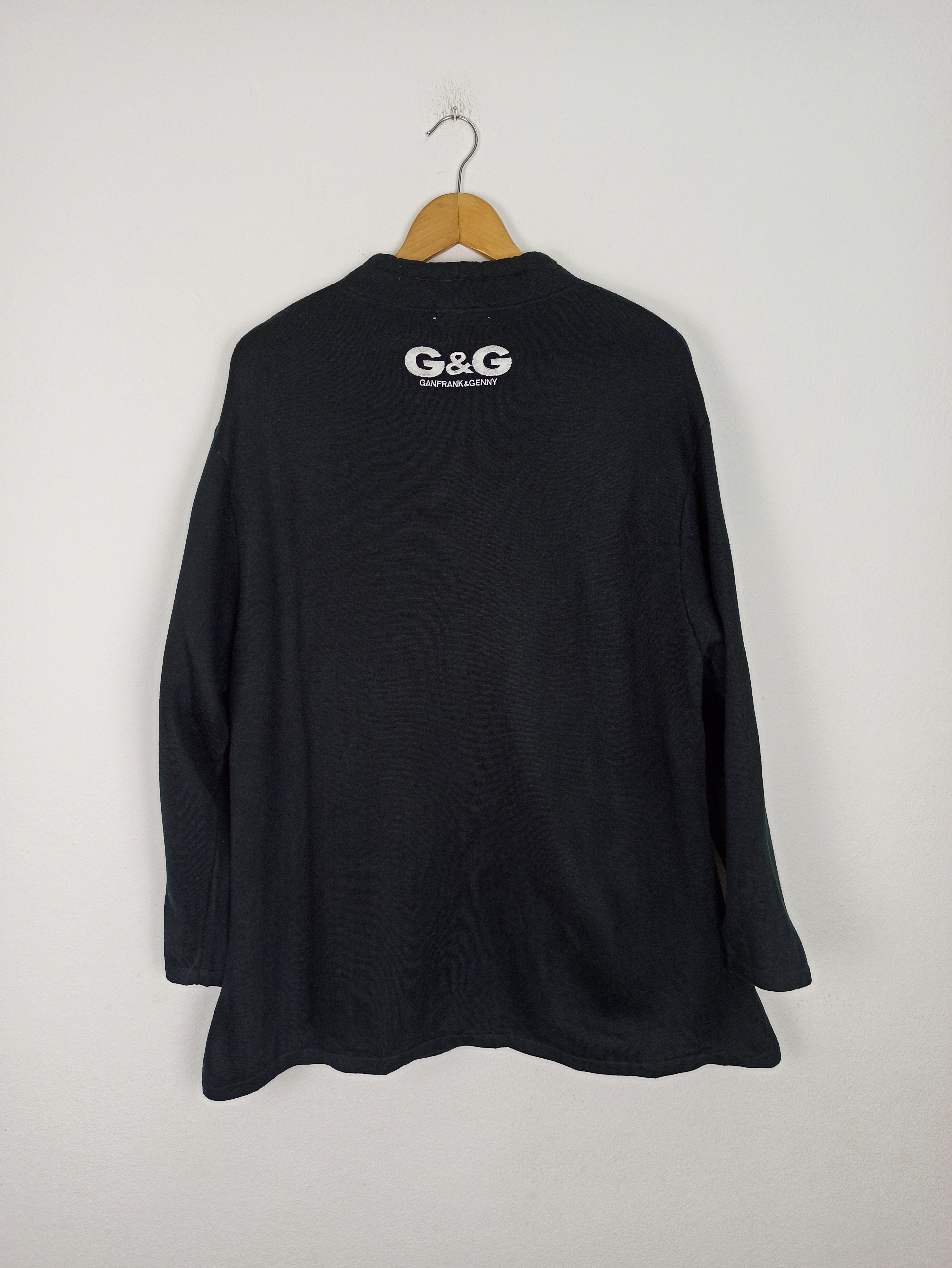 Japanese Brand Vintage 90s Ganfrank & Genny Japanese Sweatshirts (c40) Size US L / EU 52-54 / 3 - 5 Thumbnail