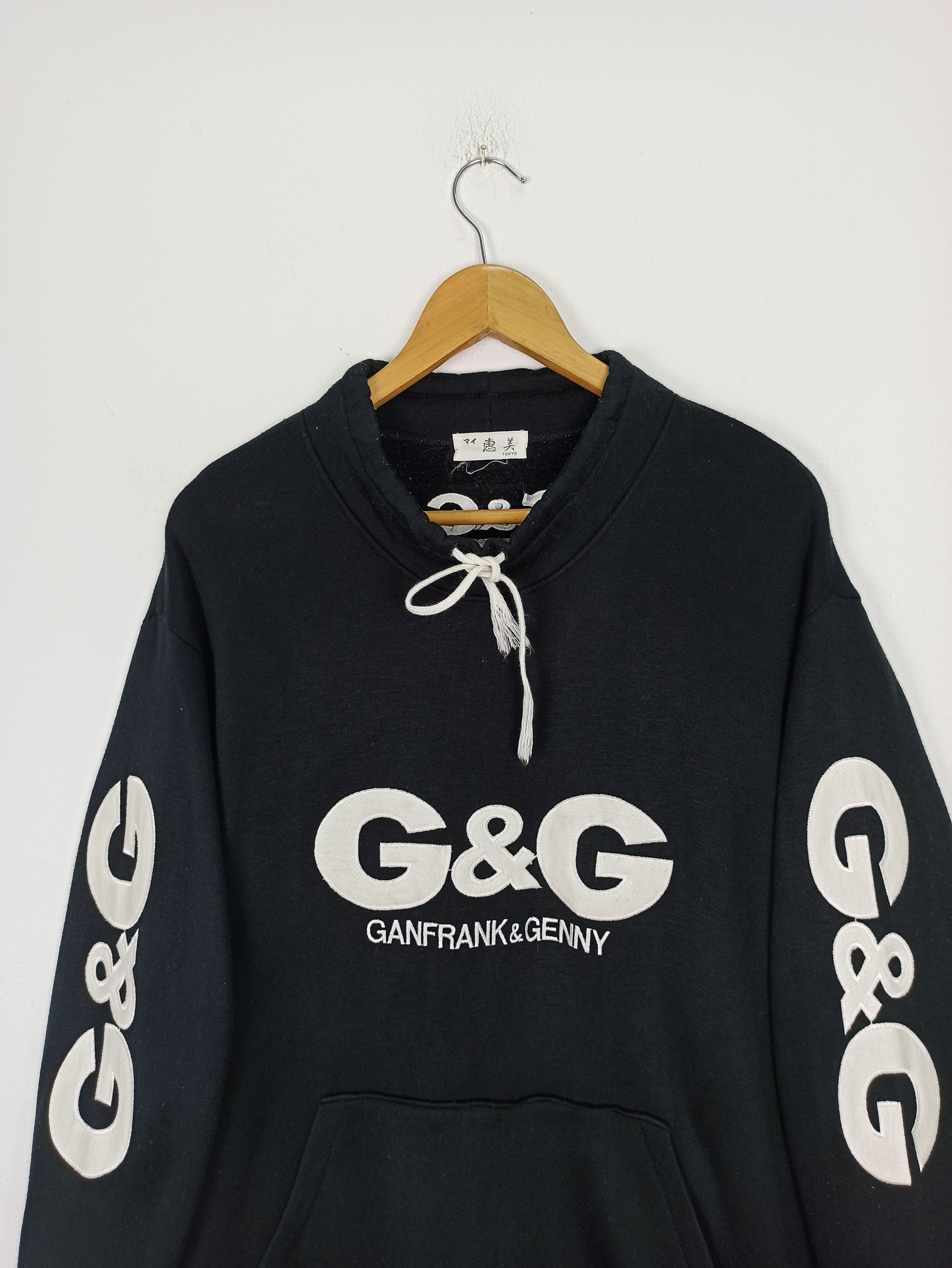 Japanese Brand Vintage 90s Ganfrank & Genny Japanese Sweatshirts (c40) Size US L / EU 52-54 / 3 - 2 Thumbnail