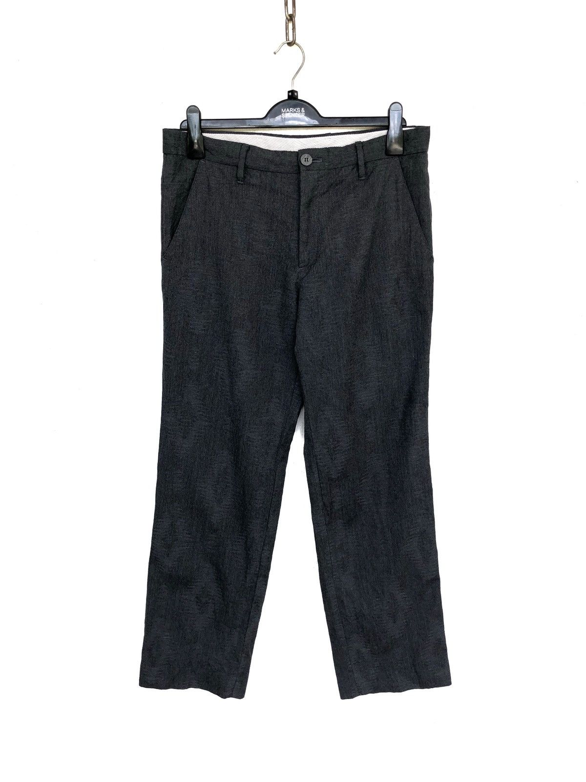 Eototo AW11 EOTOTO 🇯🇵 Native Navajo Grey Wool Pants Size US 34 / EU 50 - 2 Thumbnail