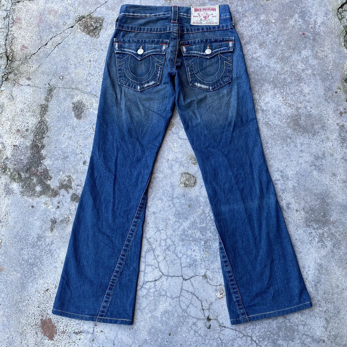Japanese Brand × True Religion Vintage True Religion Joey Flare Jeans Size 28" / US 6 / IT 42 - 1 Thumbnail
