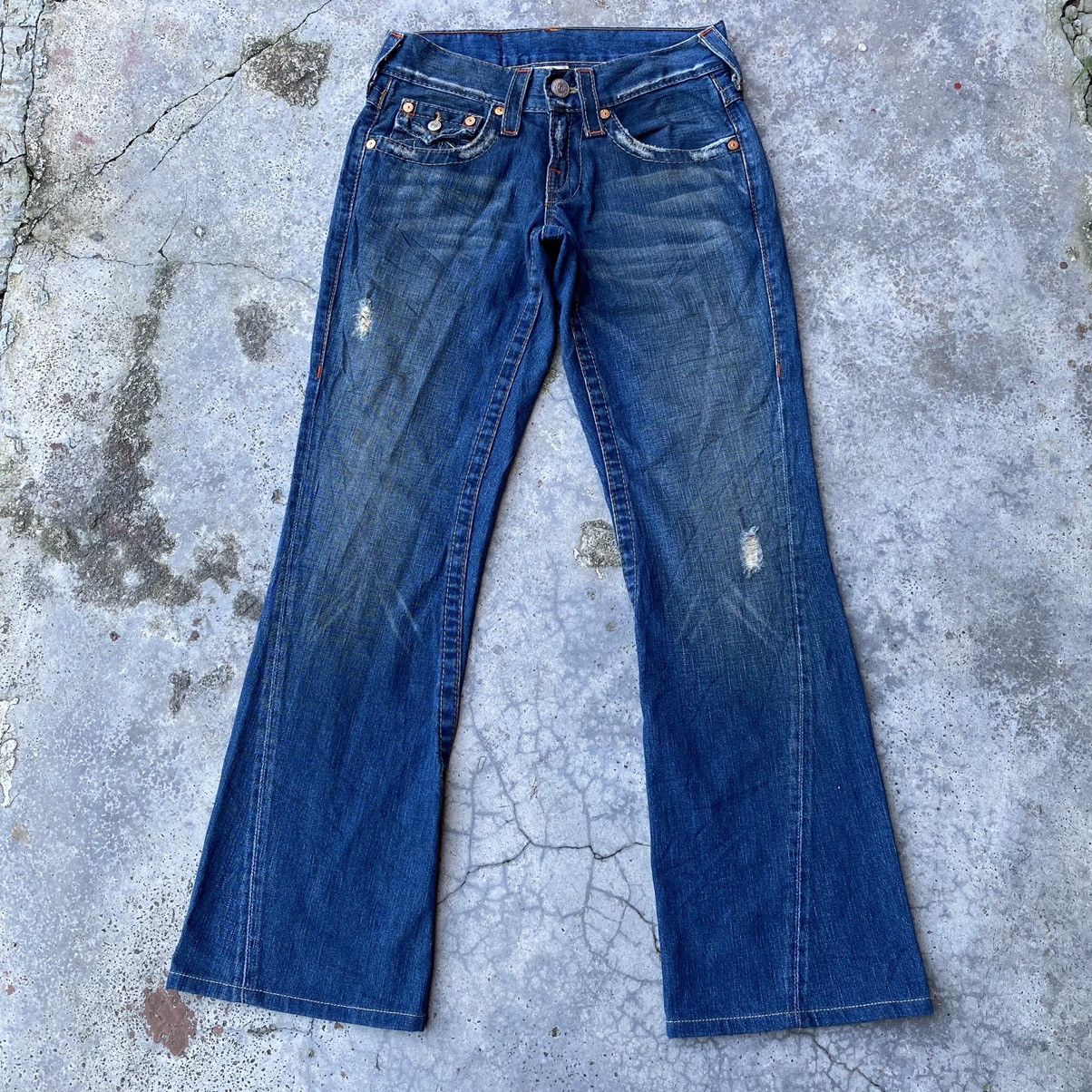 Japanese Brand × True Religion Vintage True Religion Joey Flare Jeans Size 28" / US 6 / IT 42 - 4 Thumbnail