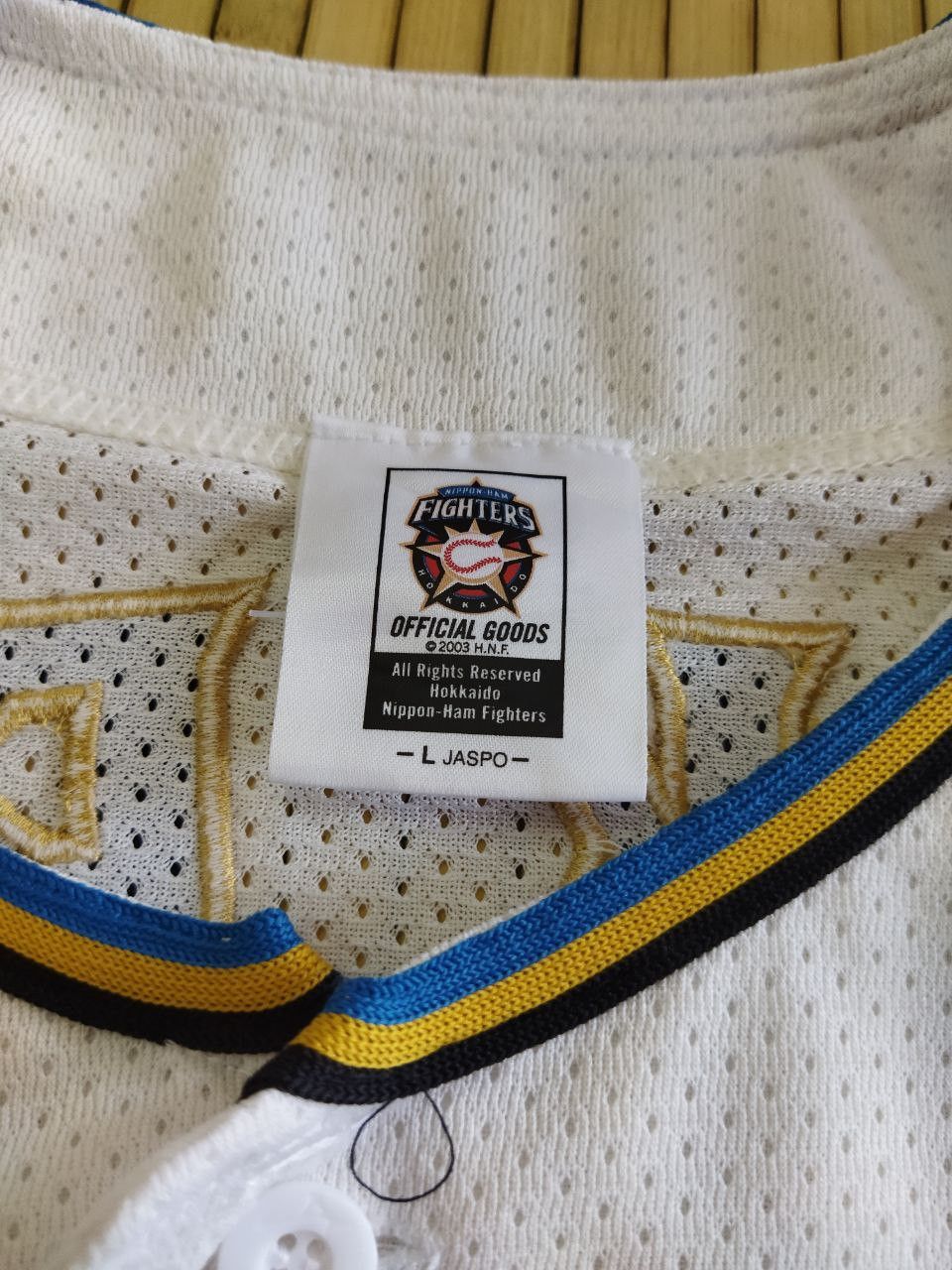 Japanese Brand Vintage Nippon-Ham Fighters Hokkaido Jersey - Size L Size US L / EU 52-54 / 3 - 7 Thumbnail