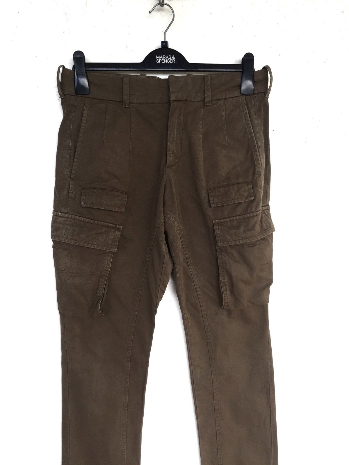 Neil Barrett Neil Barrett 🇮🇹 MultiPocket Tactical Bondage Pants Size US 32 / EU 48 - 4 Thumbnail