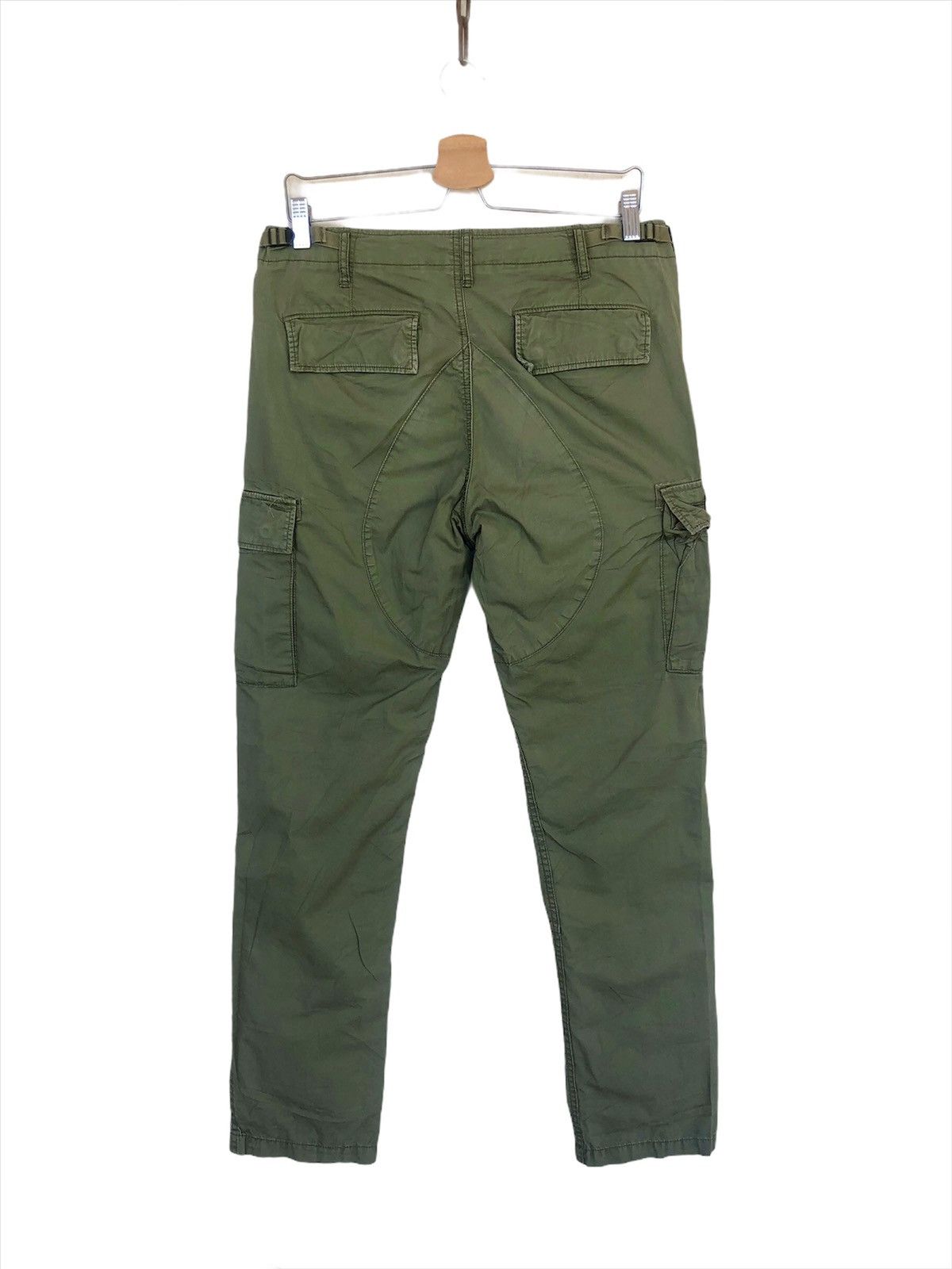 Denim & Supply Ralph Lauren GRAIL🔥RL 🇺🇸 🇬🇧 Flag Logo Military Cargo Combat Pants Size US 32 / EU 48 - 5 Thumbnail