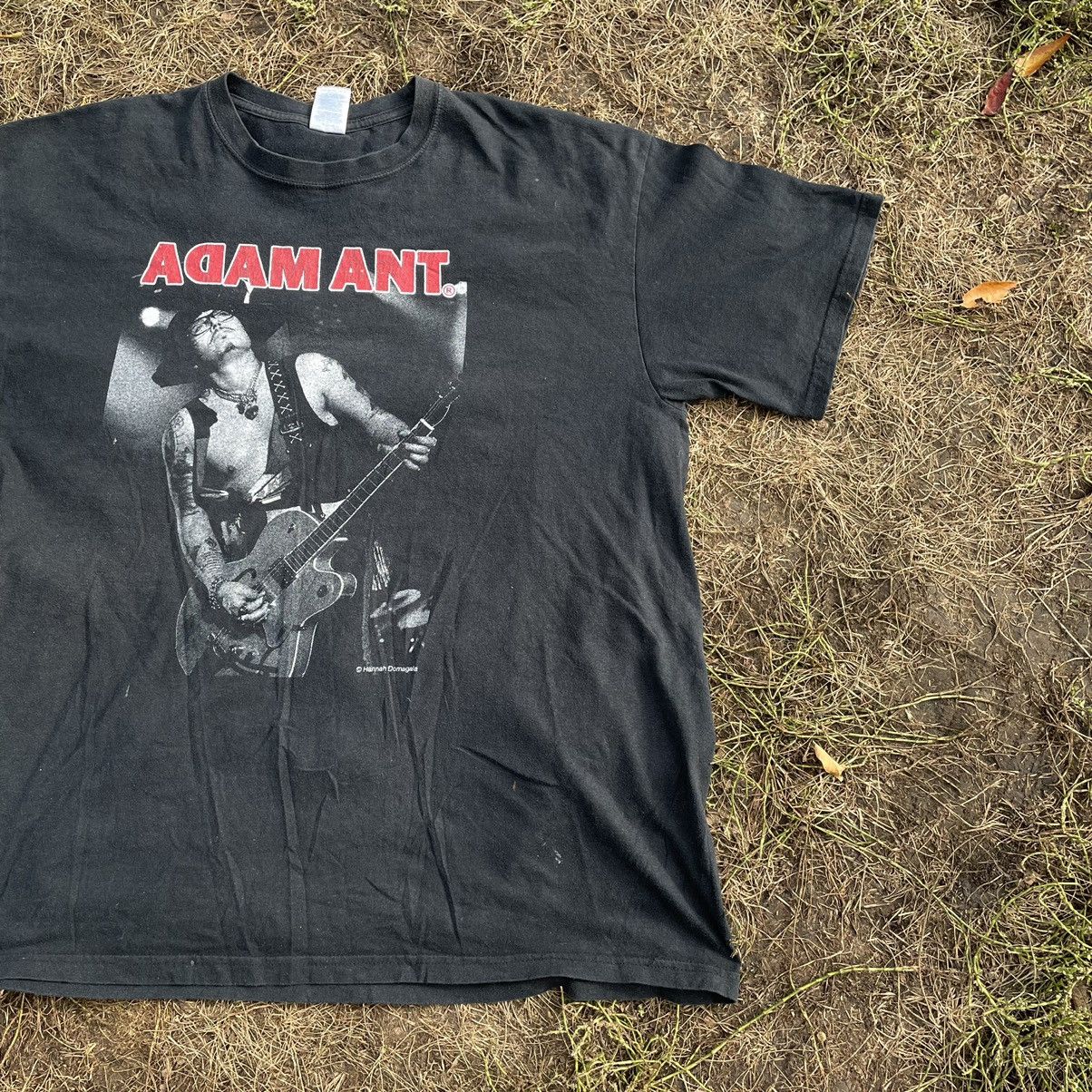 Vintage Vintage 80s Adam Ant Band Tee Sun Faded Punk Graphic Boxy L Size US L / EU 52-54 / 3 - 4 Thumbnail