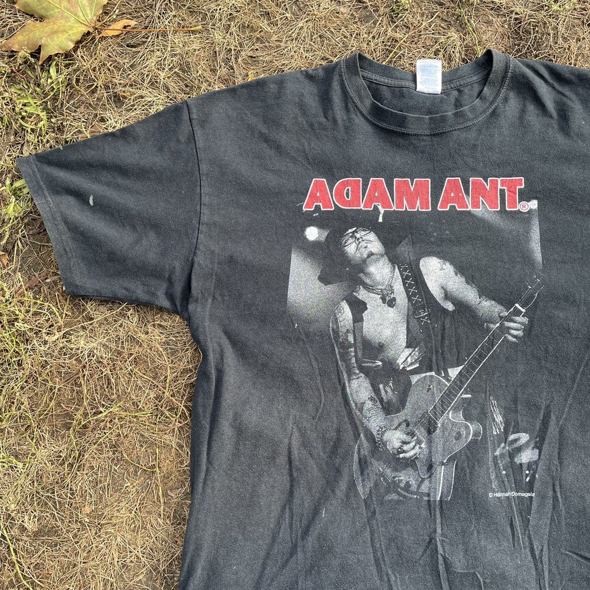 Vintage Vintage 80s Adam Ant Band Tee Sun Faded Punk Graphic Boxy L Size US L / EU 52-54 / 3 - 5 Thumbnail