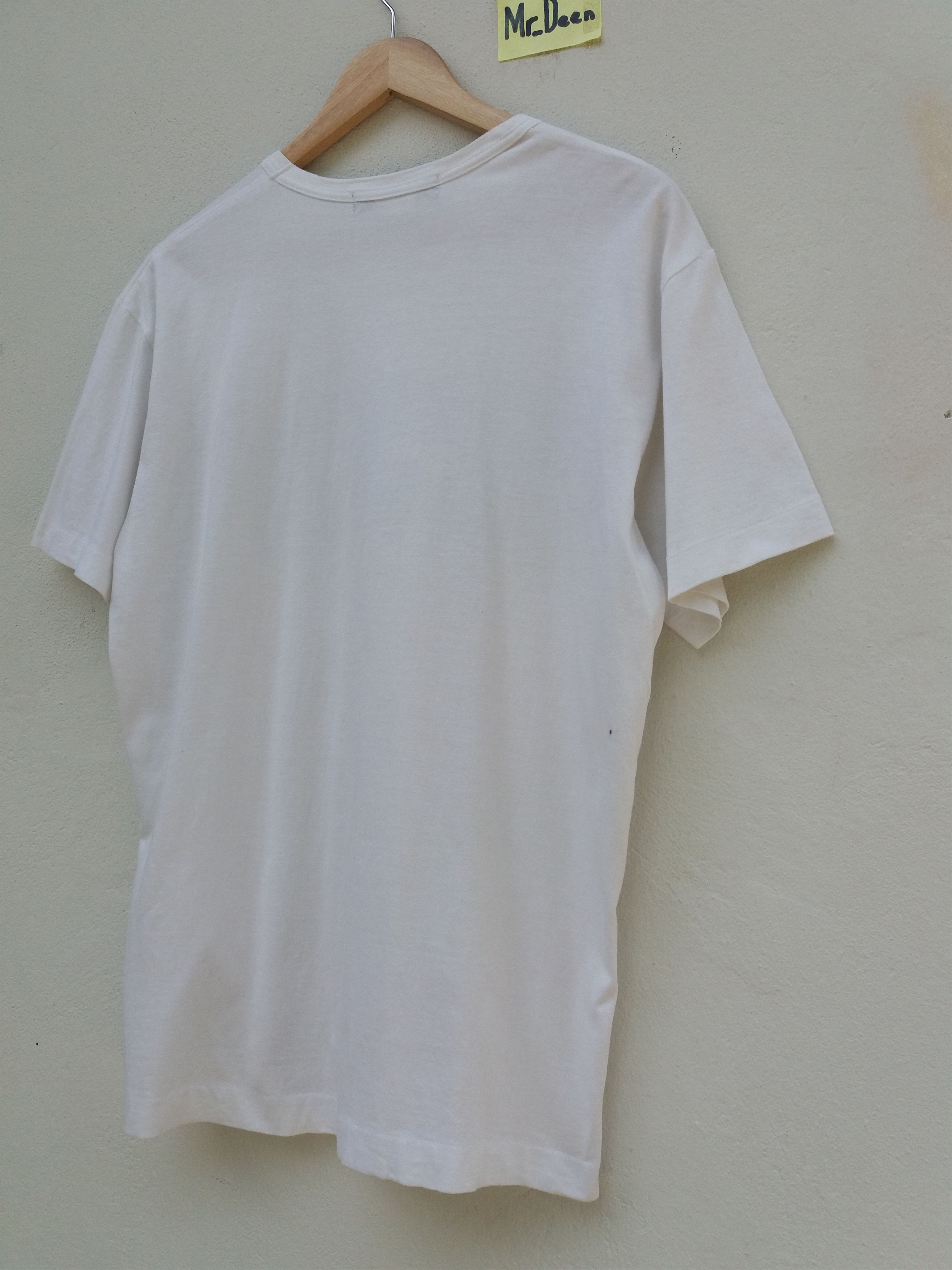 Comme des Garcons Rare CDG Comme Des Garcons Homme Deux Tee White Size US M / EU 48-50 / 2 - 8 Thumbnail