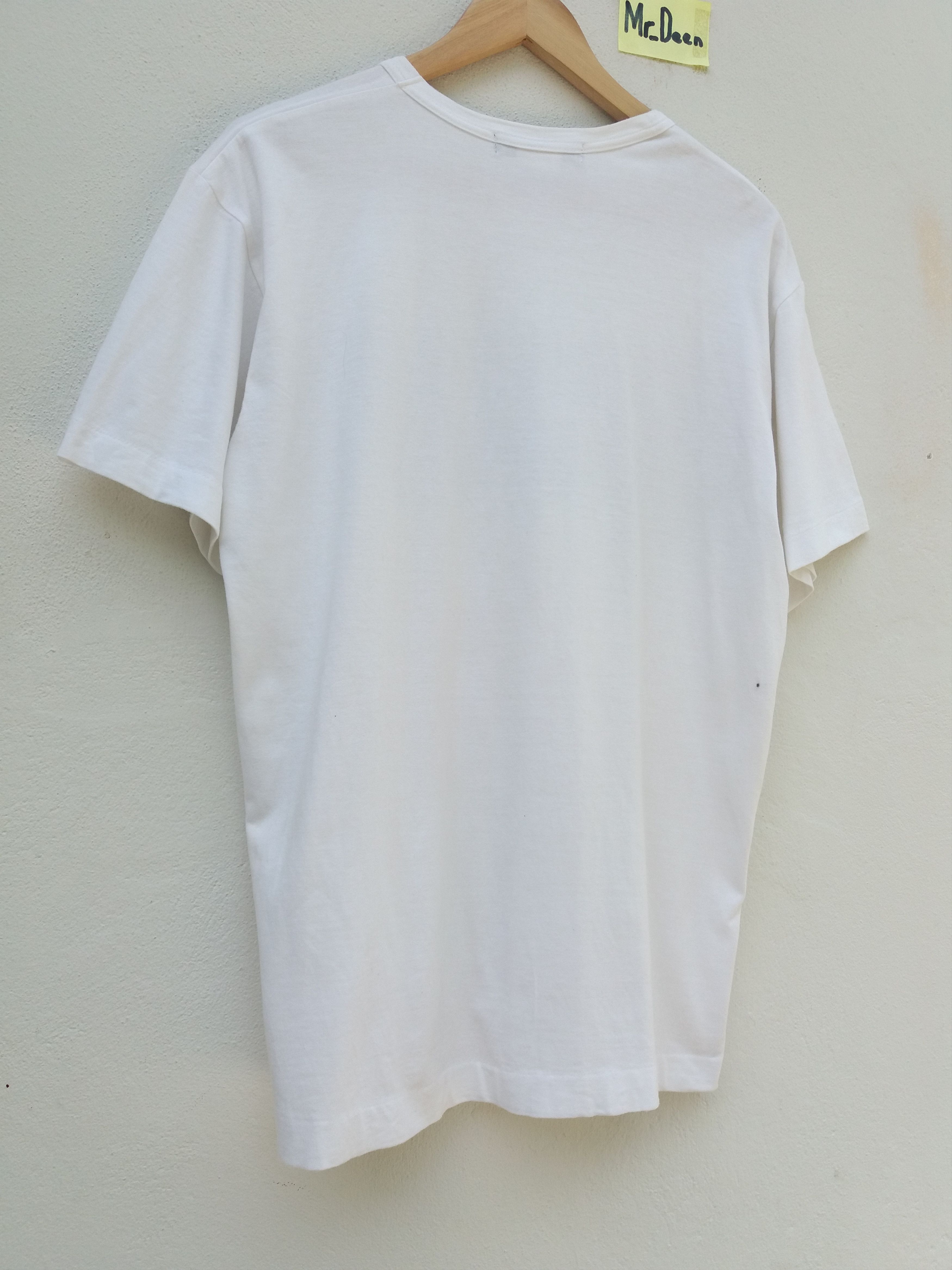 Comme des Garcons Rare CDG Comme Des Garcons Homme Deux Tee White Size US M / EU 48-50 / 2 - 9 Thumbnail