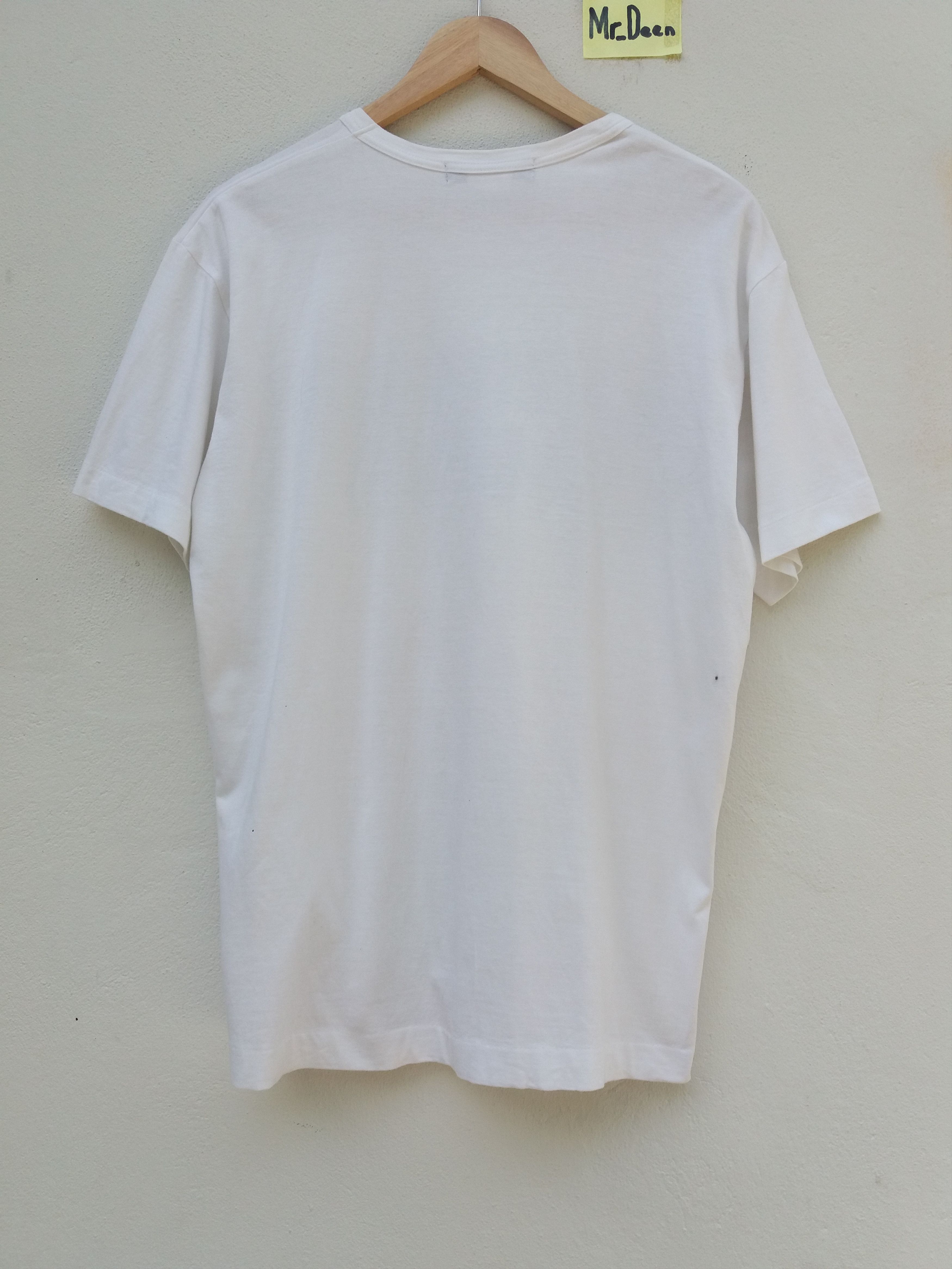 Comme des Garcons Rare CDG Comme Des Garcons Homme Deux Tee White Size US M / EU 48-50 / 2 - 7 Thumbnail