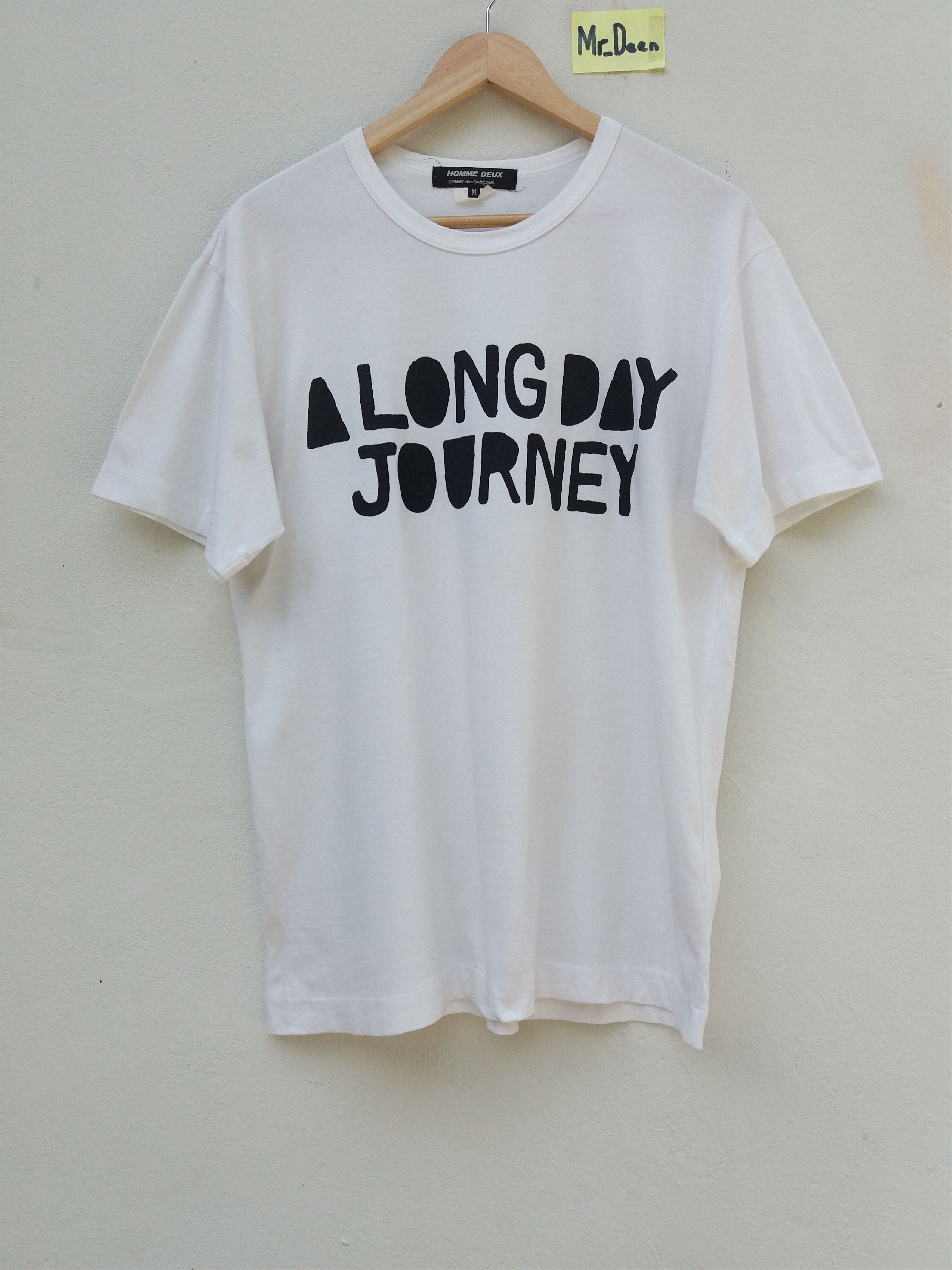Comme des Garcons Rare CDG Comme Des Garcons Homme Deux Tee White Size US M / EU 48-50 / 2 - 1 Thumbnail