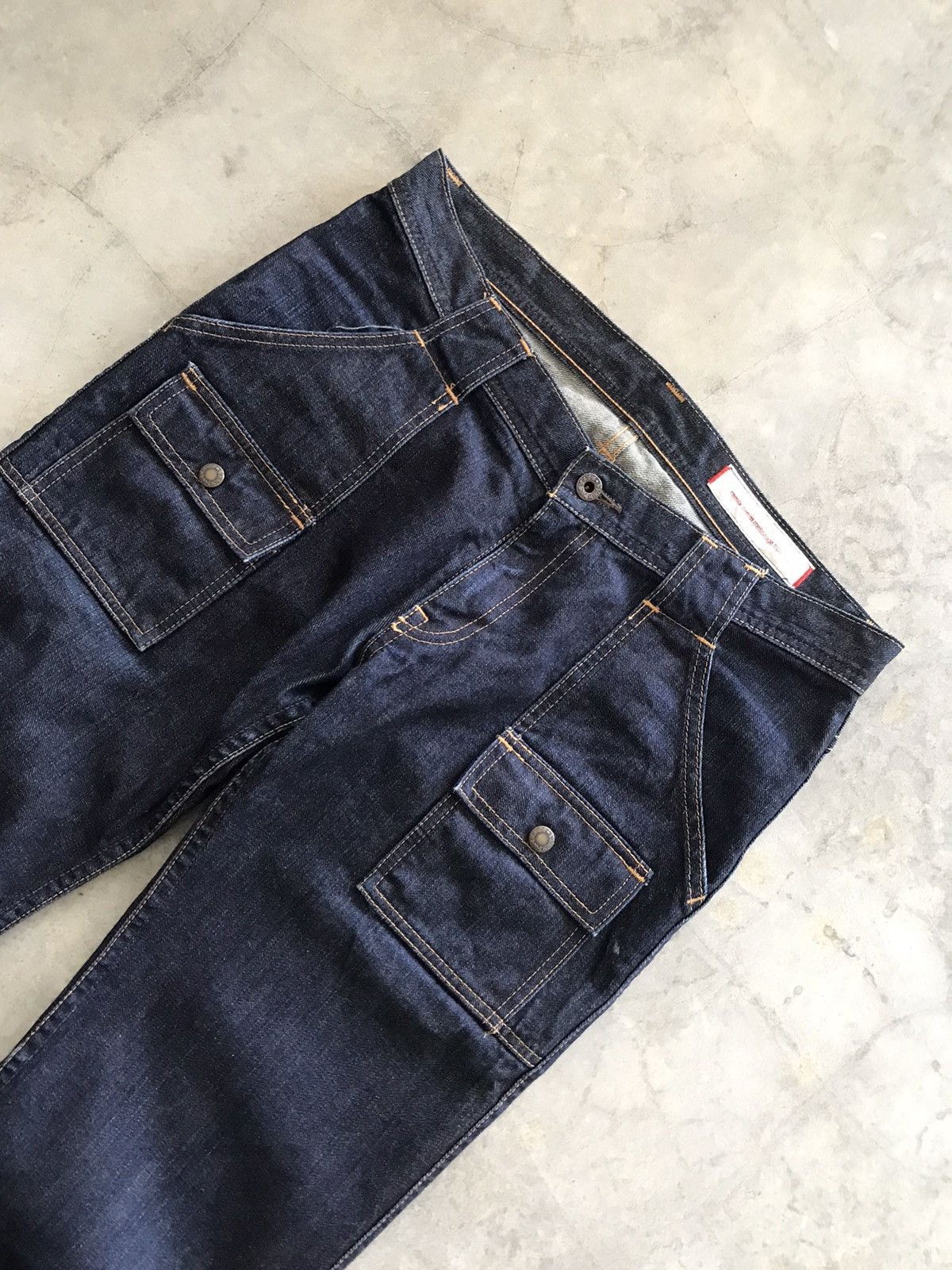 FOB Factory FOB FACTORY By Studio Ecru Flare Bush Denim Size US 32 / EU 48 - 6 Thumbnail