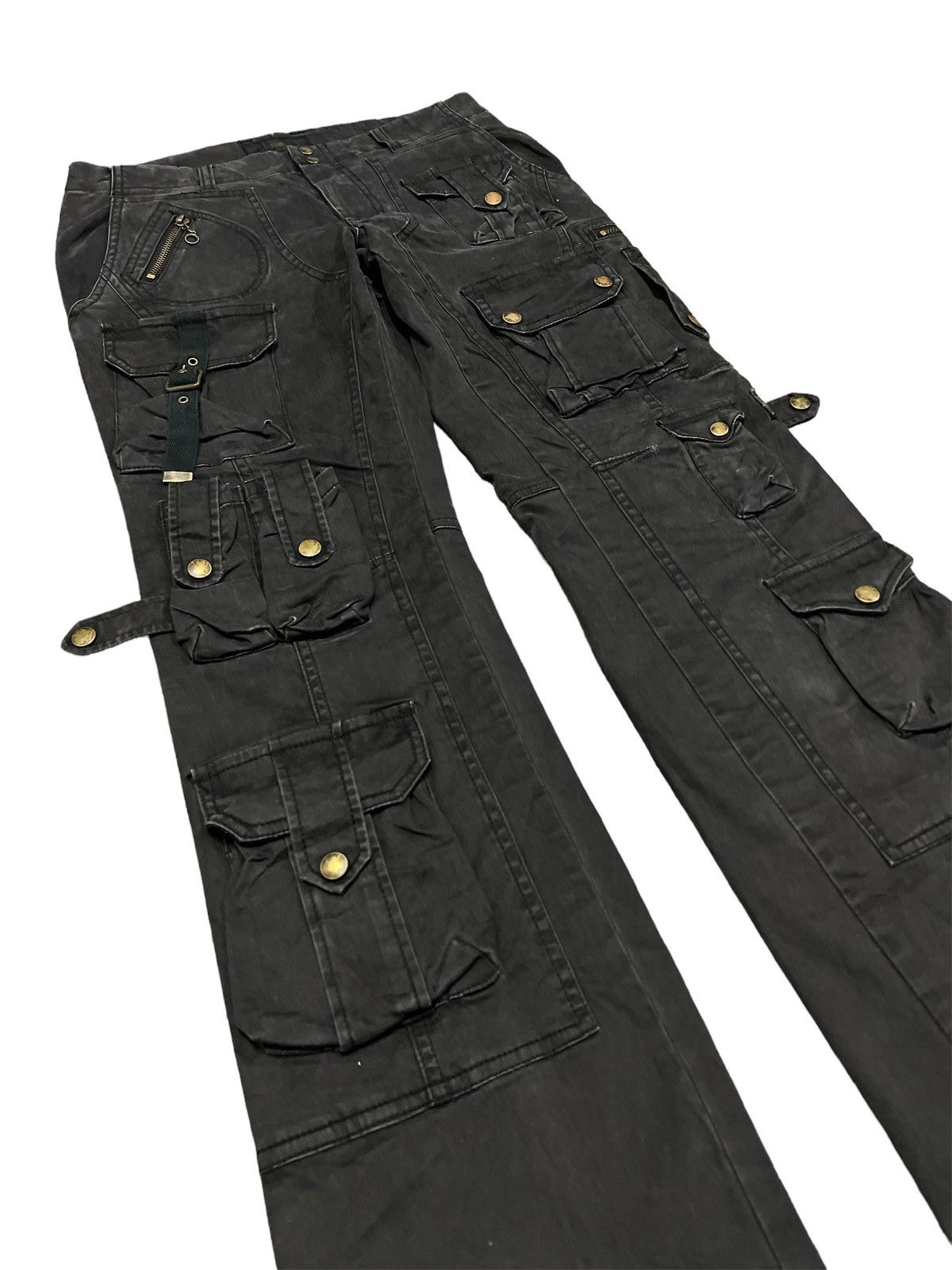 Japanese Brand FLARED💥JAPANESE BRAND HALB MULTIPOCKET TACTICAL PANT Size US 30 / EU 46 - 6 Thumbnail