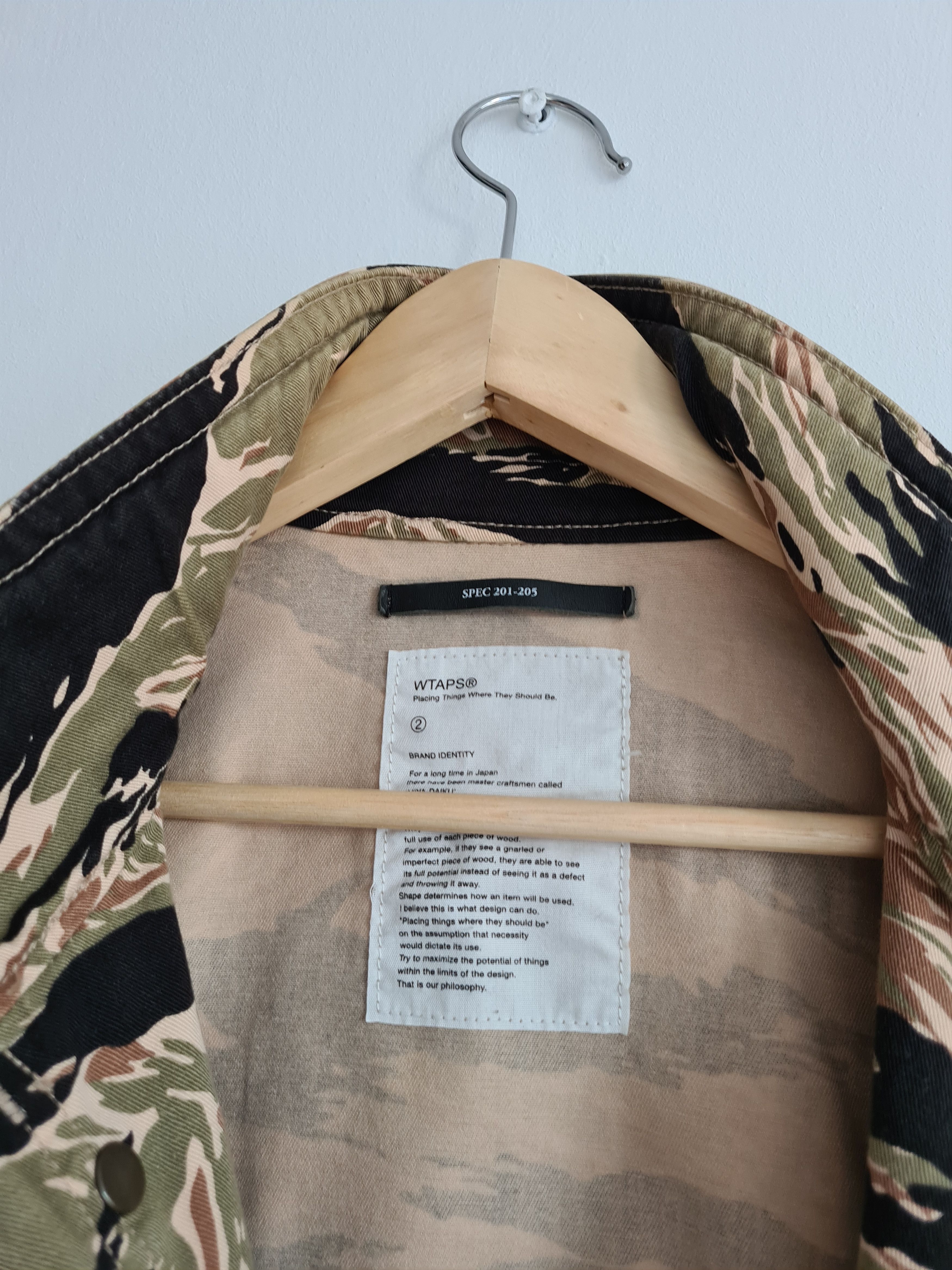 Wtaps Tiger Camo M-65 Jacket SS12 Size US M / EU 48-50 / 2 - 6 Thumbnail
