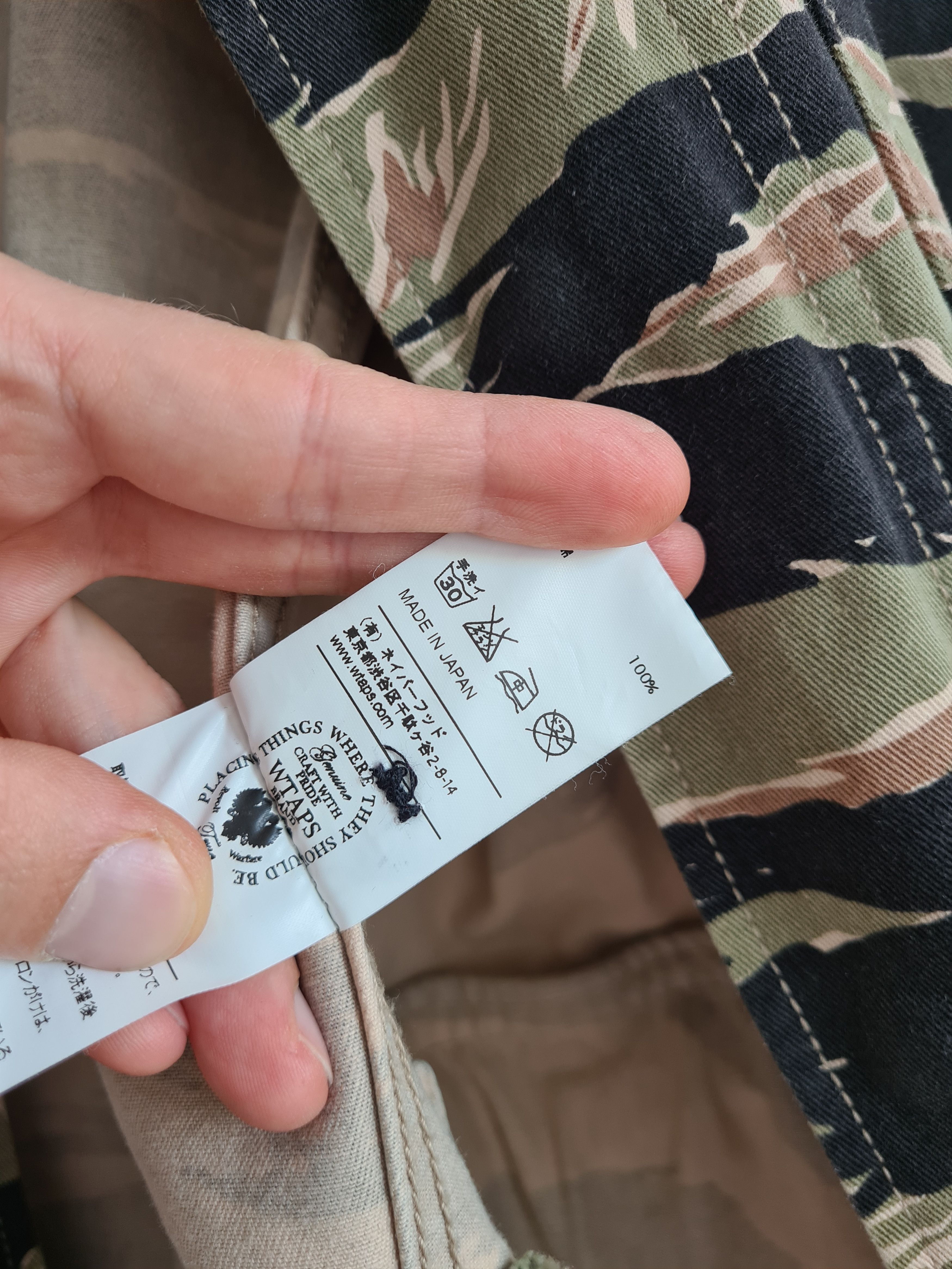Wtaps Tiger Camo M-65 Jacket SS12 Size US M / EU 48-50 / 2 - 10 Thumbnail