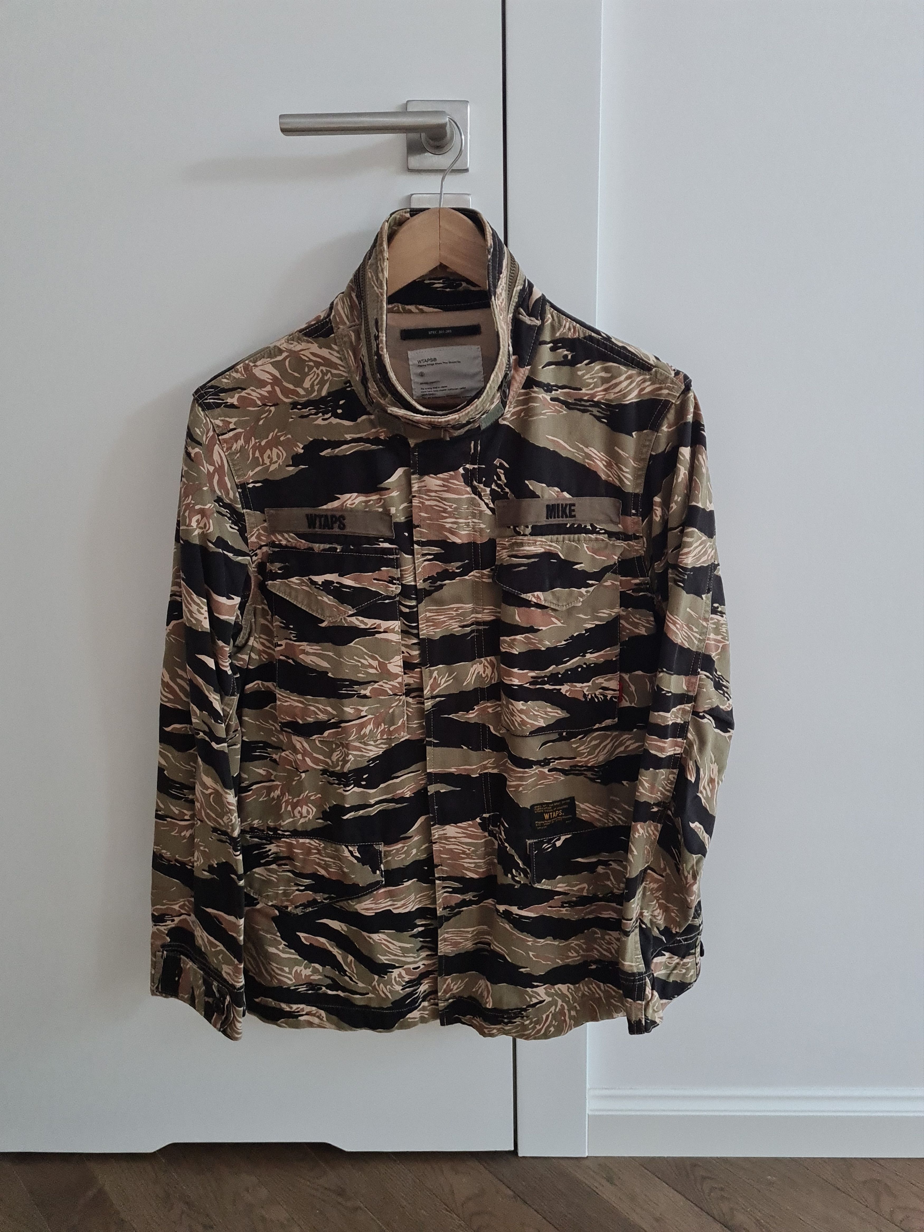 Wtaps Wtaps SS12 Tiger Camo M-65 Archive Jacket | Grailed