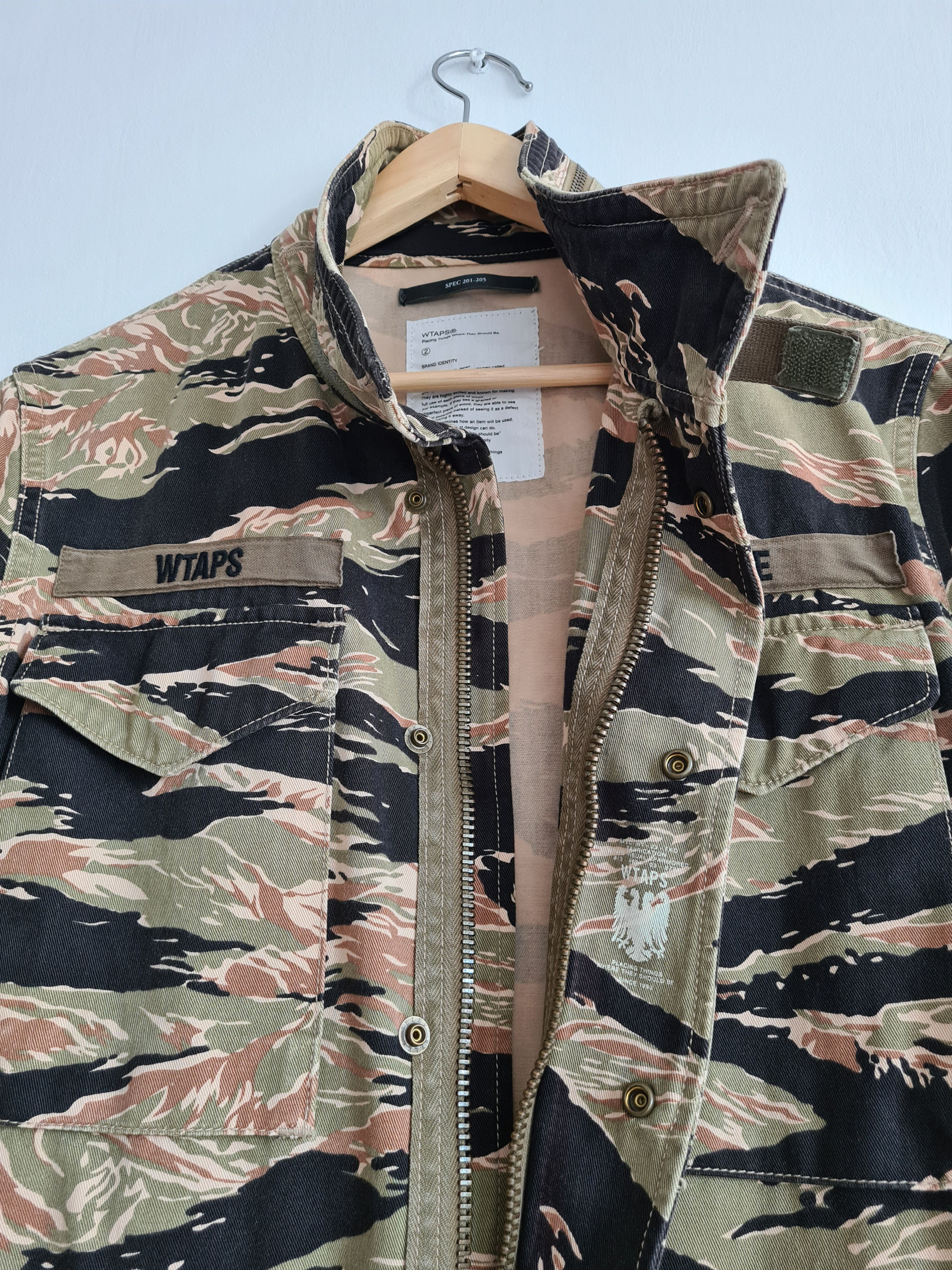 Wtaps Tiger Camo M-65 Jacket SS12 Size US M / EU 48-50 / 2 - 5 Thumbnail