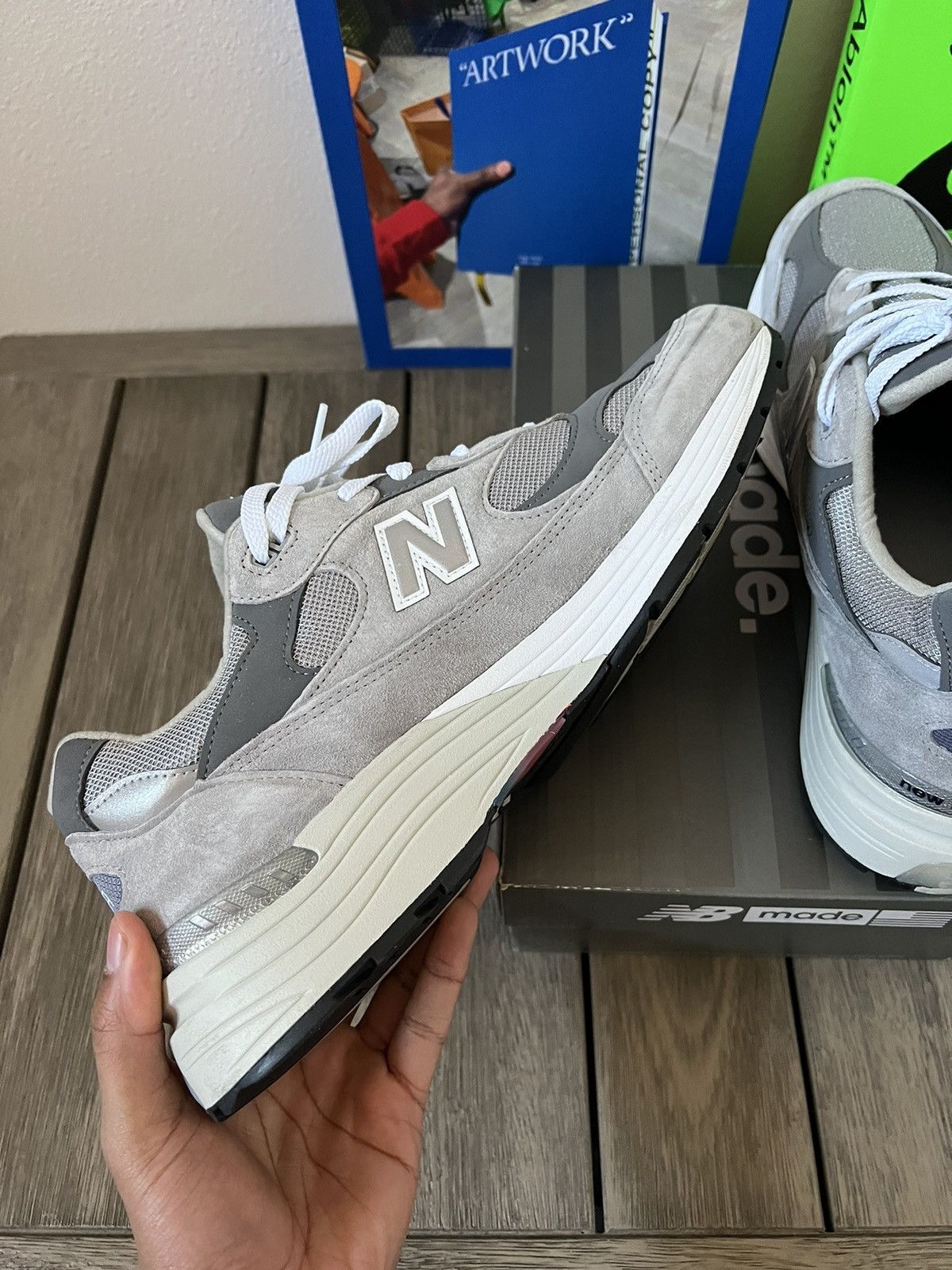 New Balance New Balance 992 Grey Size US 13 / EU 46 - 6 Thumbnail