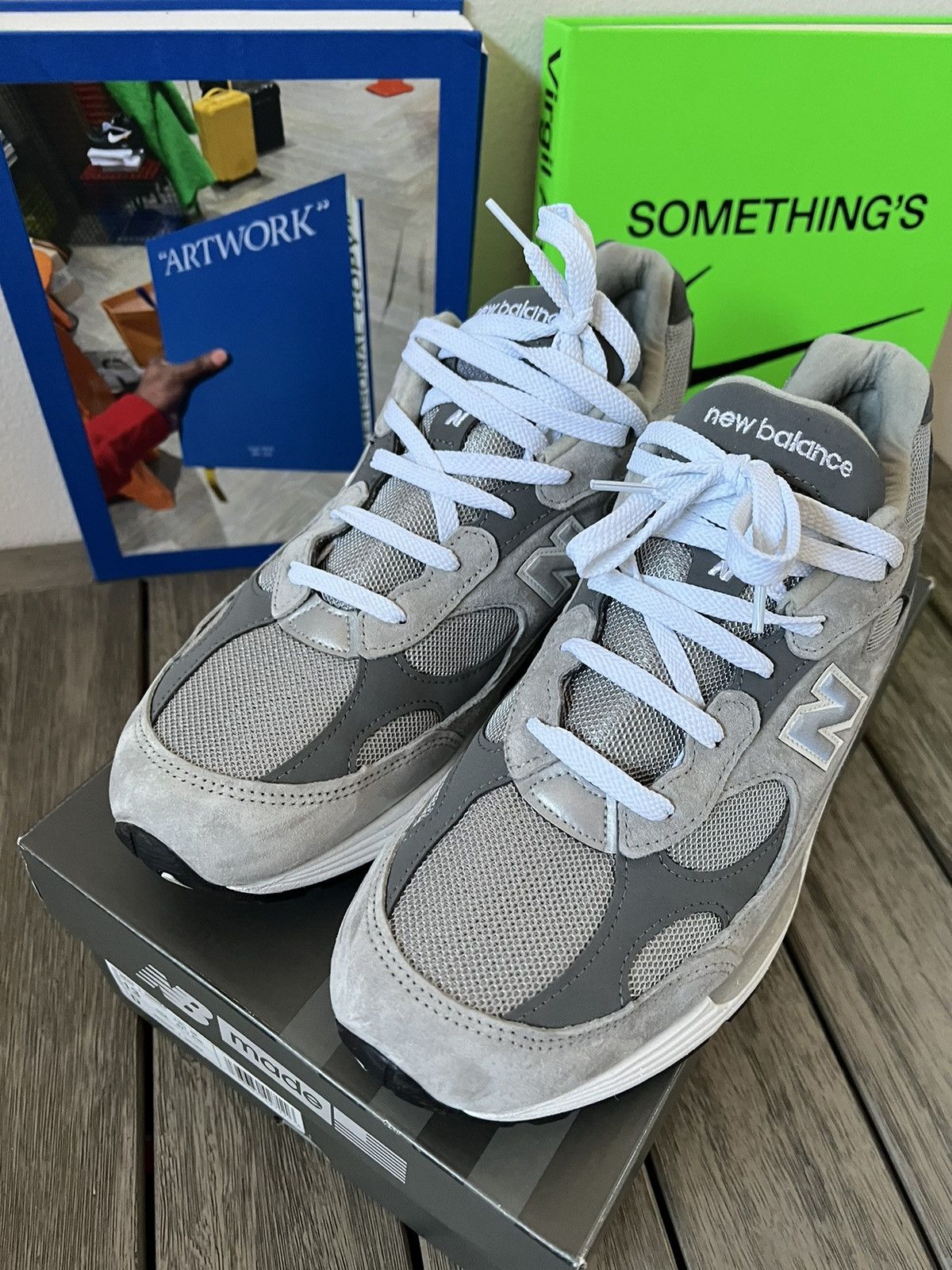 New Balance New Balance 992 Grey Size US 13 / EU 46 - 2 Thumbnail