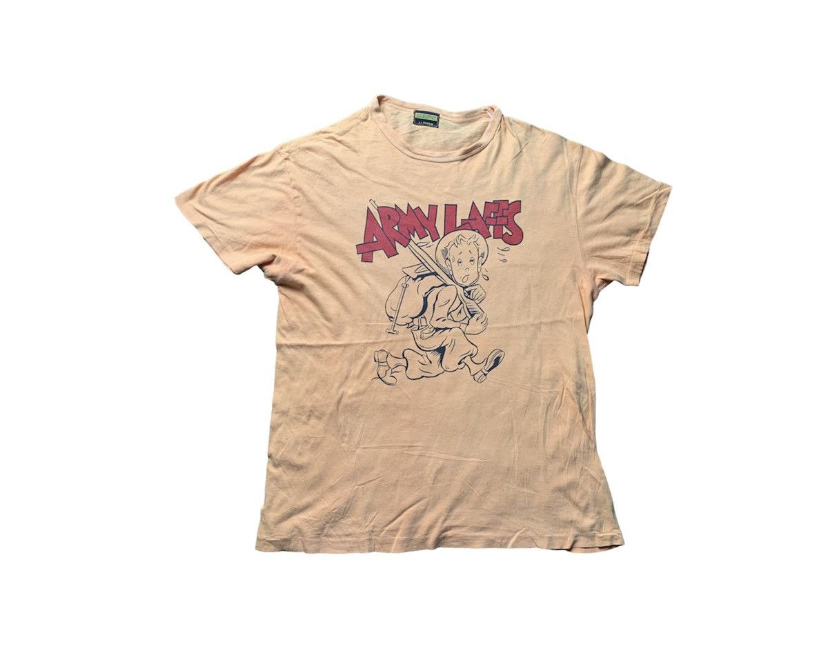 Pherrow's Vintage Army Laffs Comic Single Stitch Tee By Pherrows Size M / US 6-8 / IT 42-44 - 1 Thumbnail