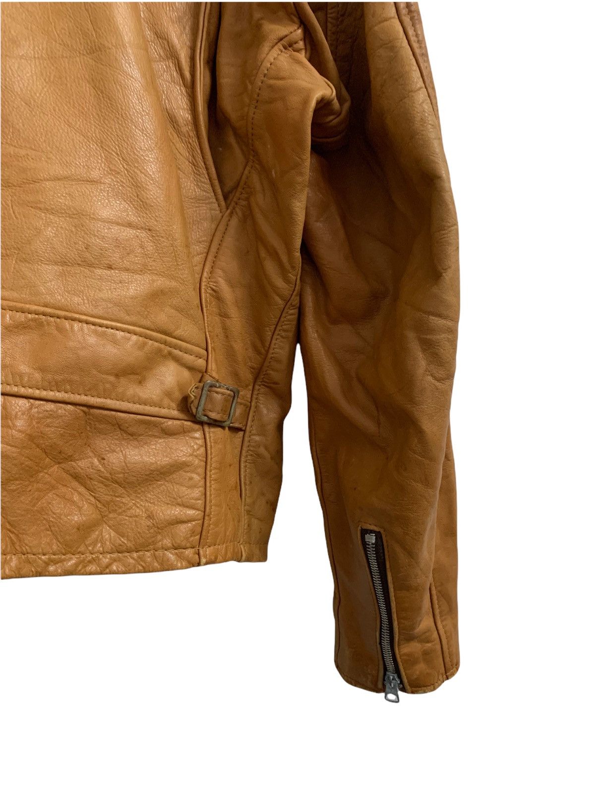 Schott 🔥Vintage SCHOTT NYC Bikers Leather Jacket Size US M / EU 48-50 / 2 - 17 Thumbnail