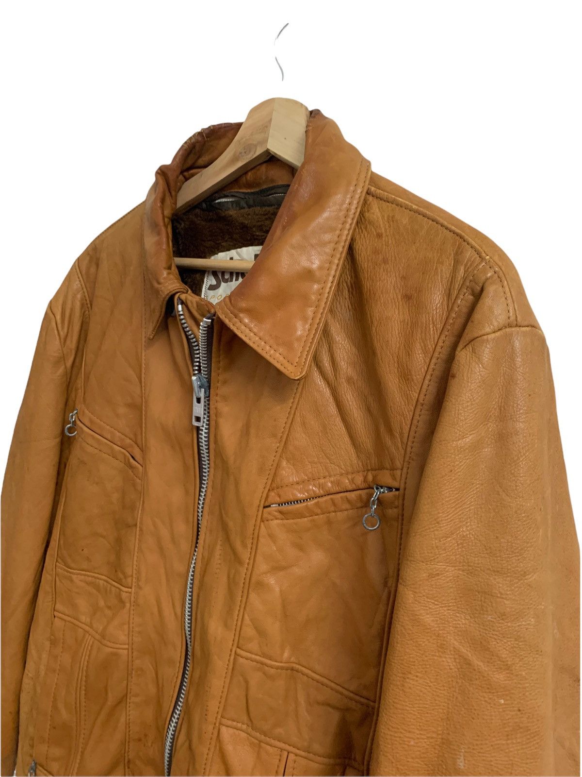 Schott 🔥Vintage SCHOTT NYC Bikers Leather Jacket Size US M / EU 48-50 / 2 - 11 Thumbnail
