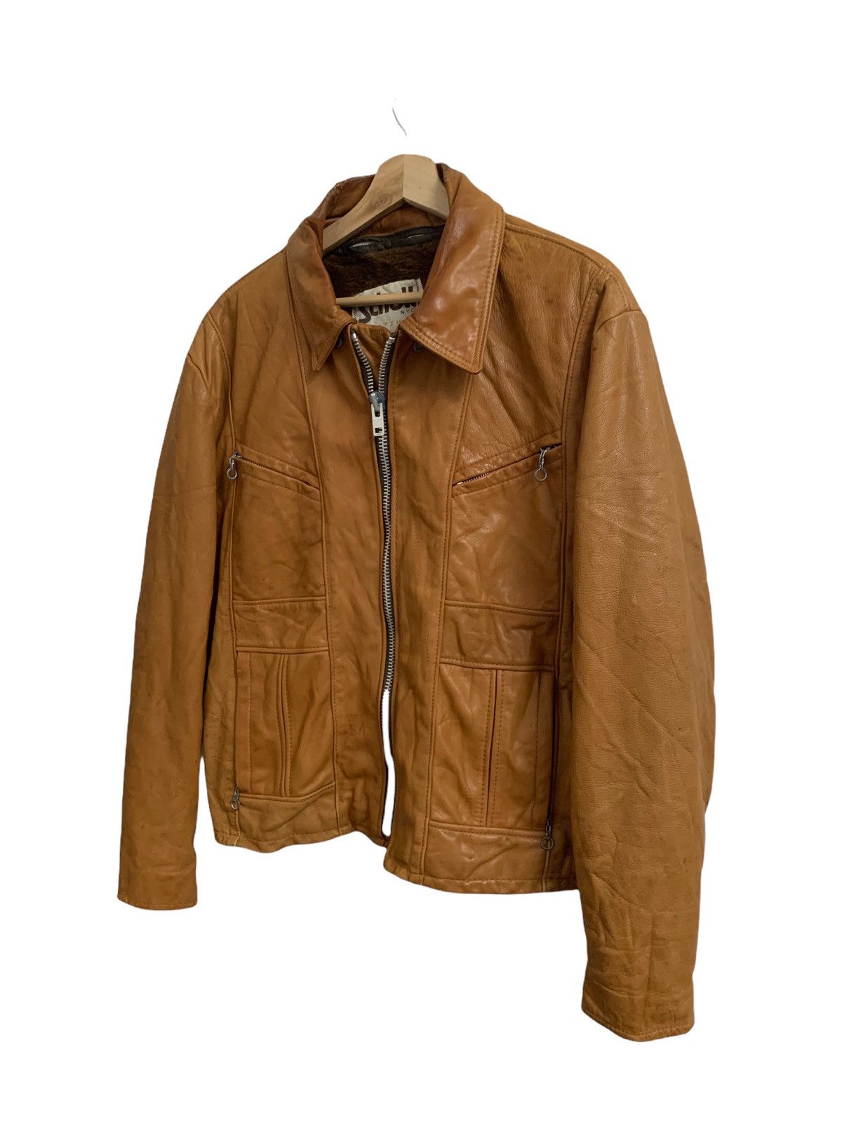 Schott 🔥Vintage SCHOTT NYC Bikers Leather Jacket Size US M / EU 48-50 / 2 - 6 Thumbnail