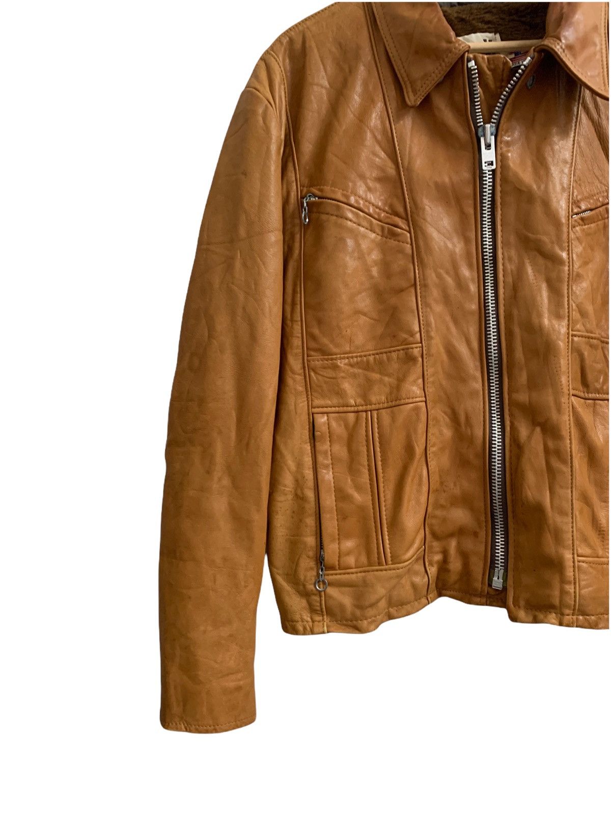 Schott 🔥Vintage SCHOTT NYC Bikers Leather Jacket Size US M / EU 48-50 / 2 - 7 Thumbnail