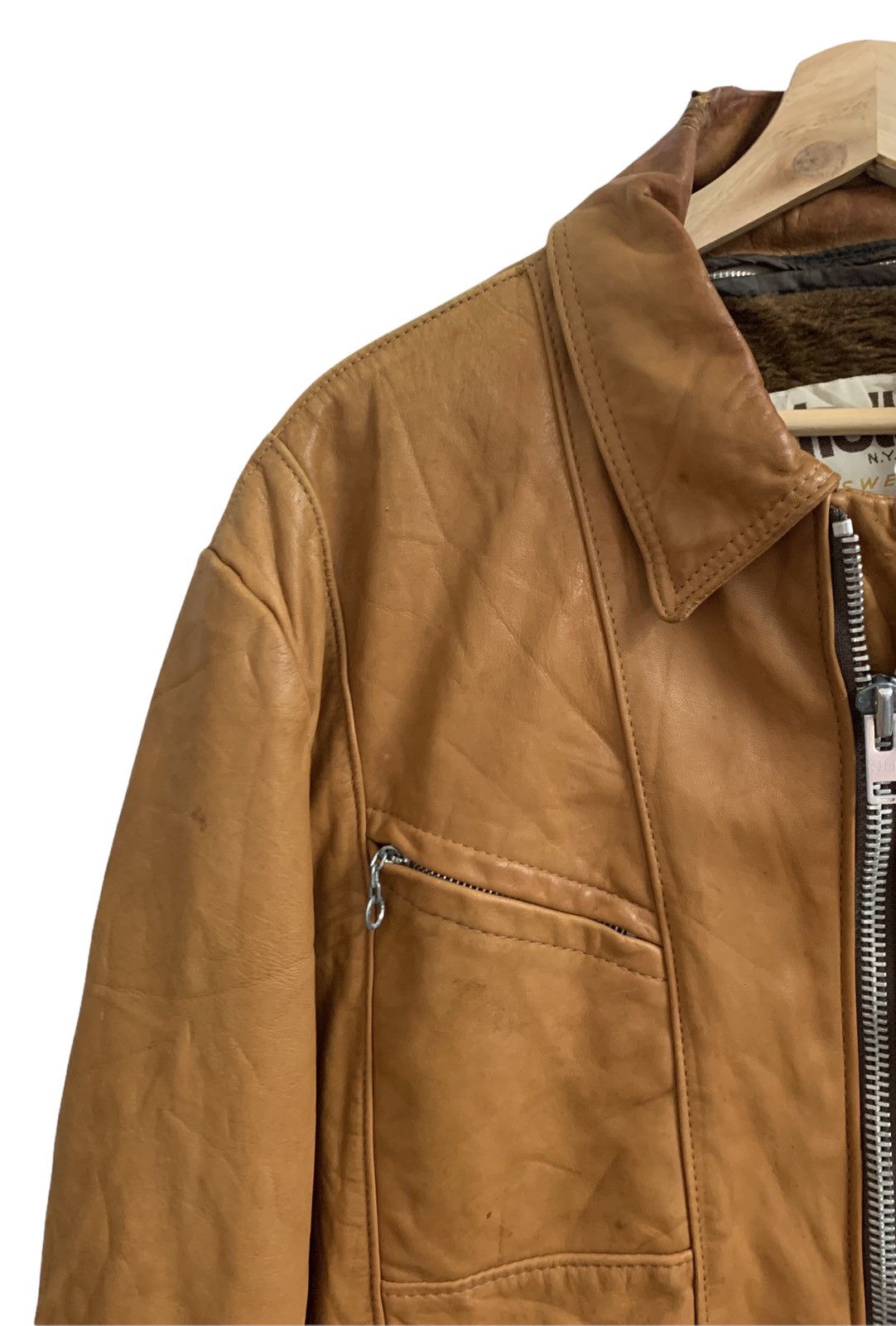 Schott 🔥Vintage SCHOTT NYC Bikers Leather Jacket Size US M / EU 48-50 / 2 - 9 Thumbnail